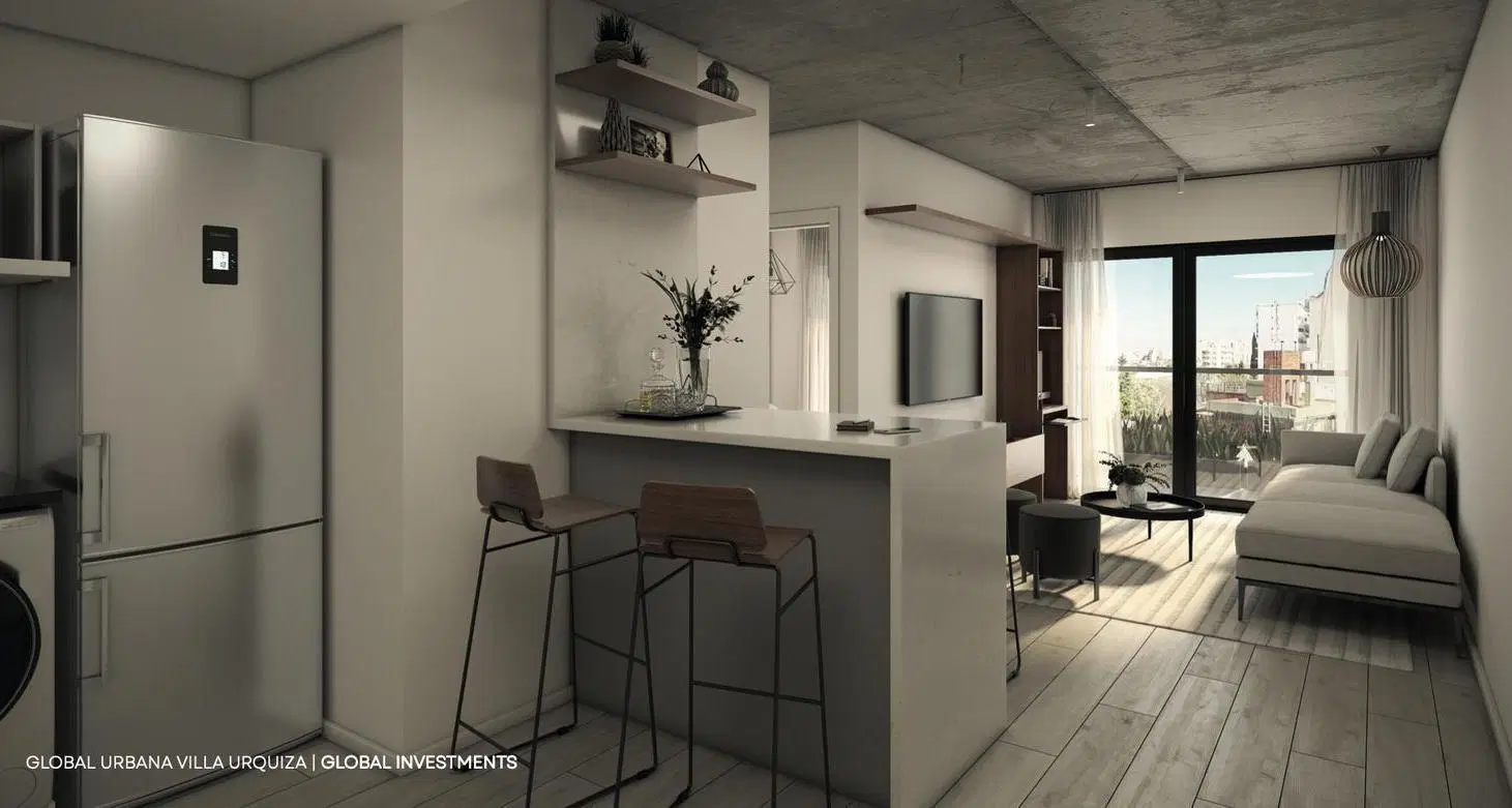 Departamento en venta de 3 ambientes en Villa Urquiza 2