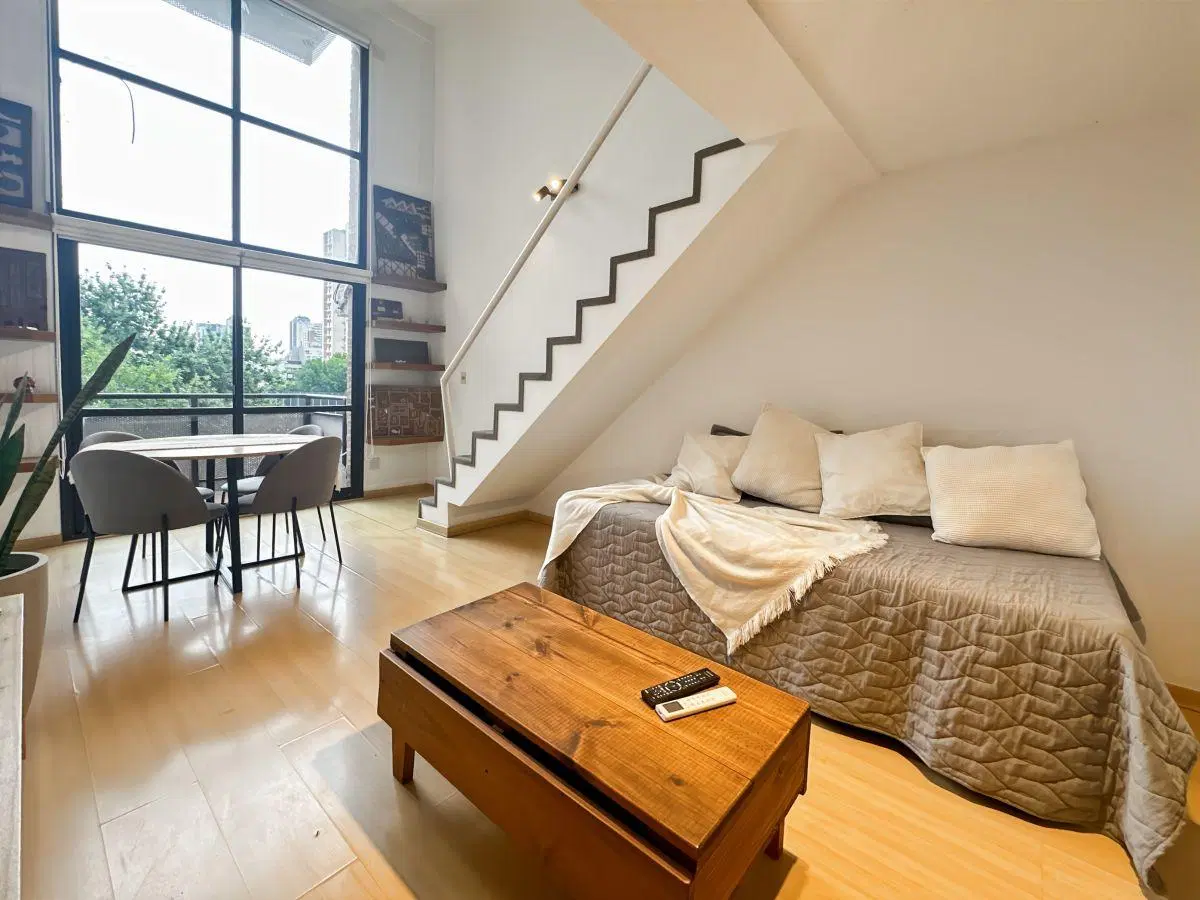 Duplex 1 dormitorio en alquiler con espacio guarda coche 2