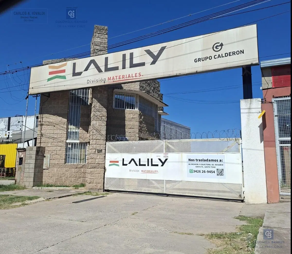 Gran terreno con Oficina y  Galpón con salida a dos calles, ideal para correalón 3