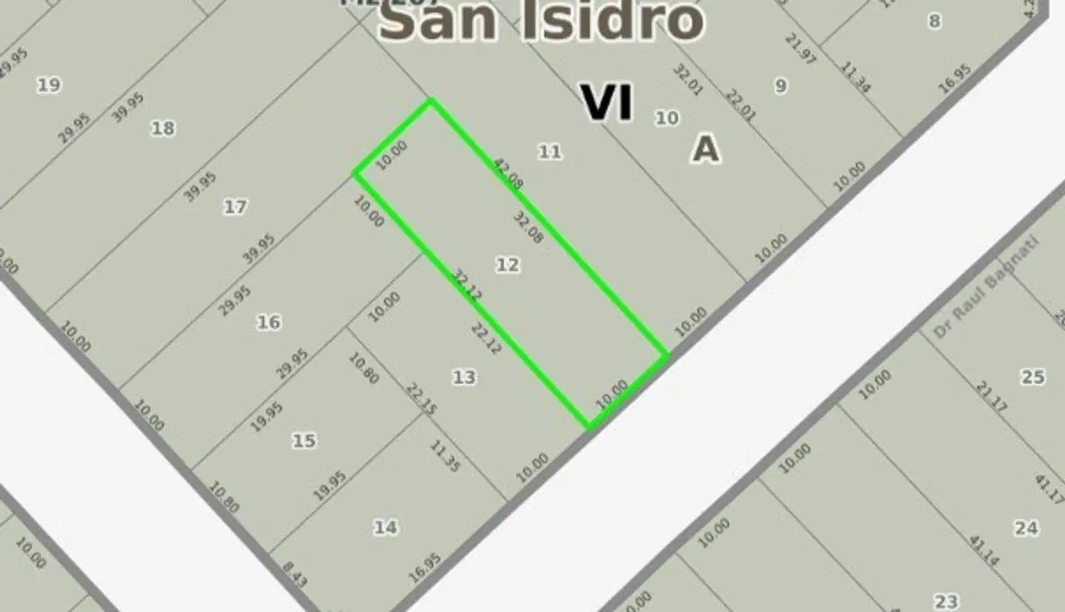 VENTA LOTE 321mts2  EN BAJO BOULOGNE 3
