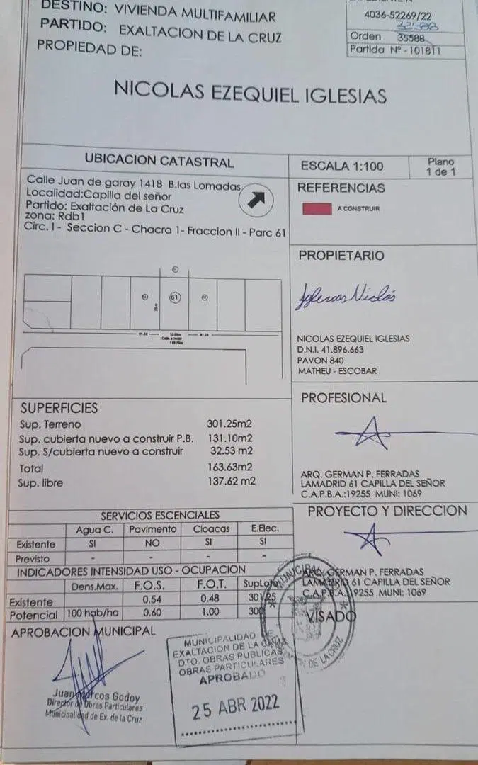 Venta lote Lomada de Capilla, sin expensas. 2
