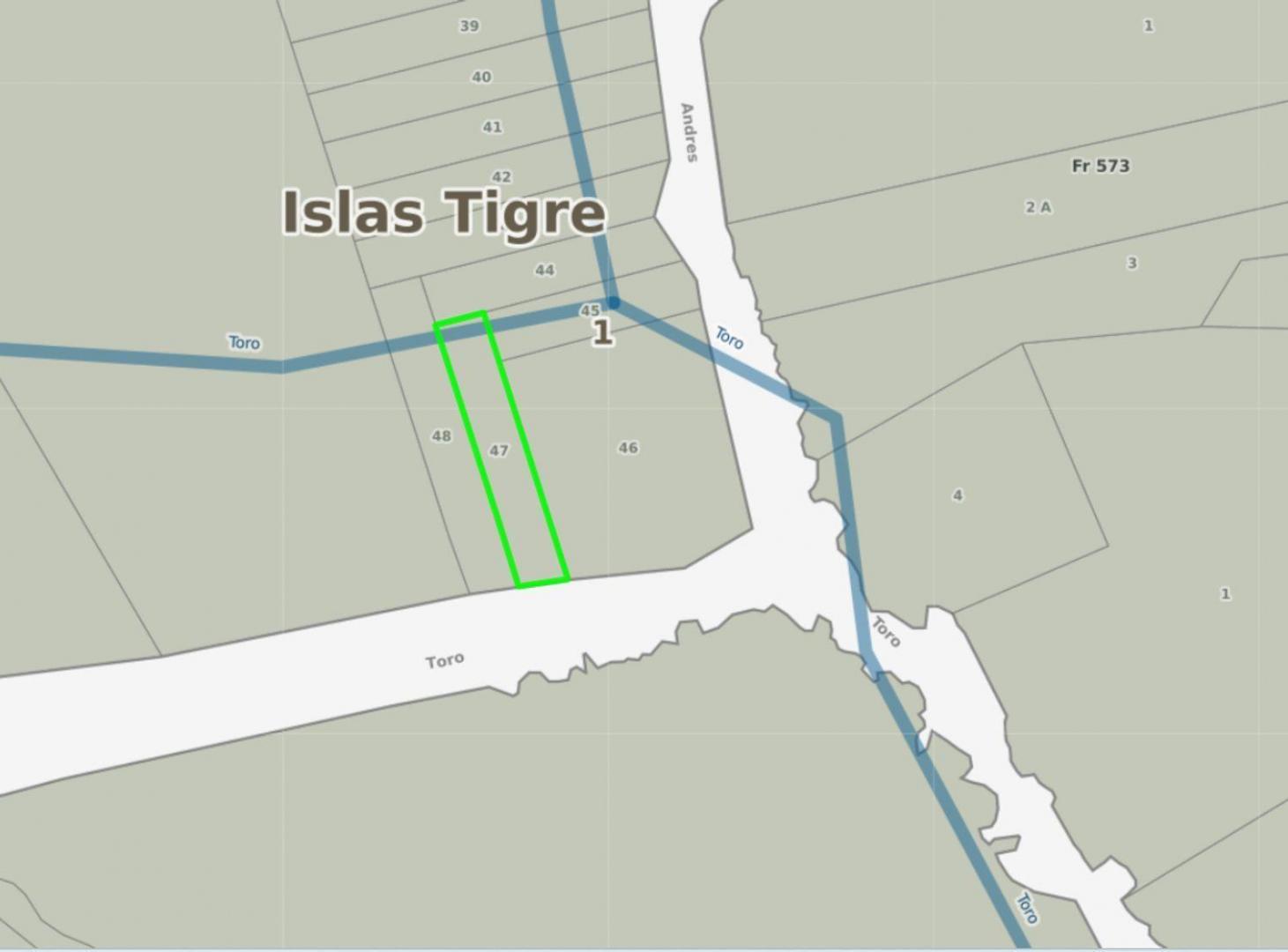 Foto de TERRENO EN VENTA SOBRE RIO TORO CON MUELLE TIGRE, imagen 2