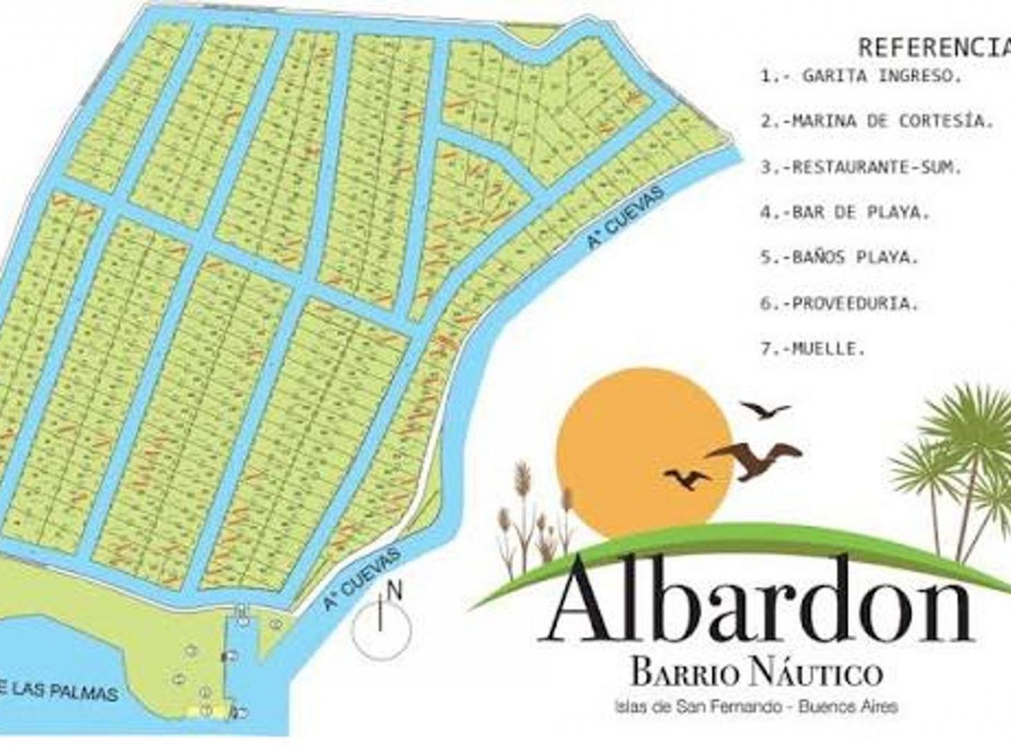 Foto de VENTA LOTE DE 1157M2 EN BARRIO NAUTICO ALBARDON, imagen 3