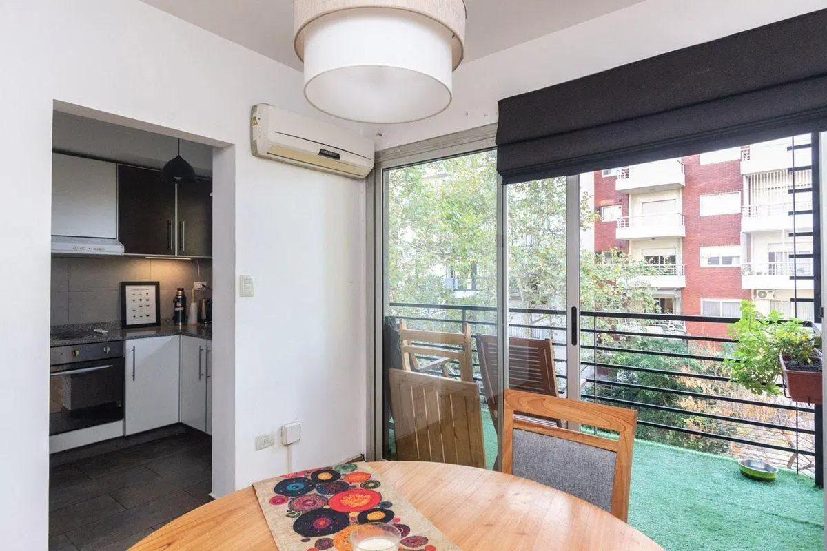 Venta dpto 2 ambientes en Almagro - Balcon terraza 3