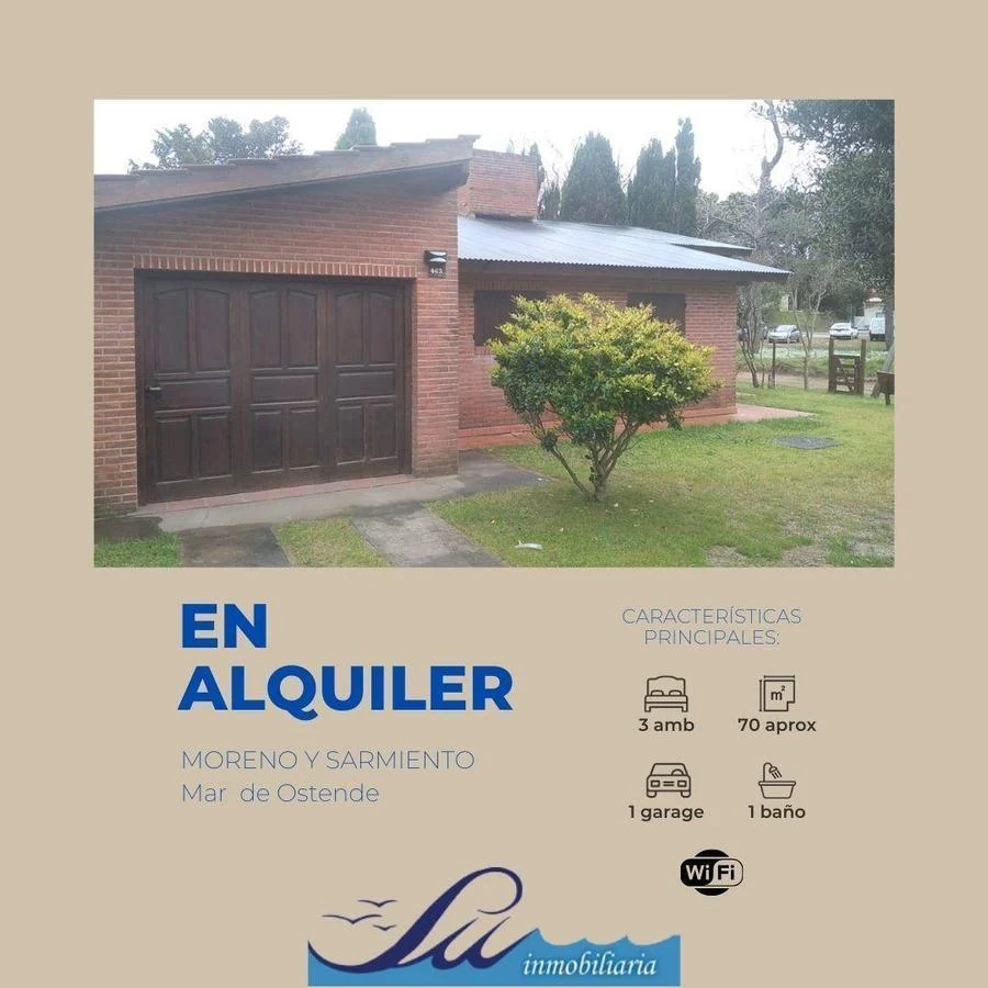 Casa de 3 amb. en mar de Ostende