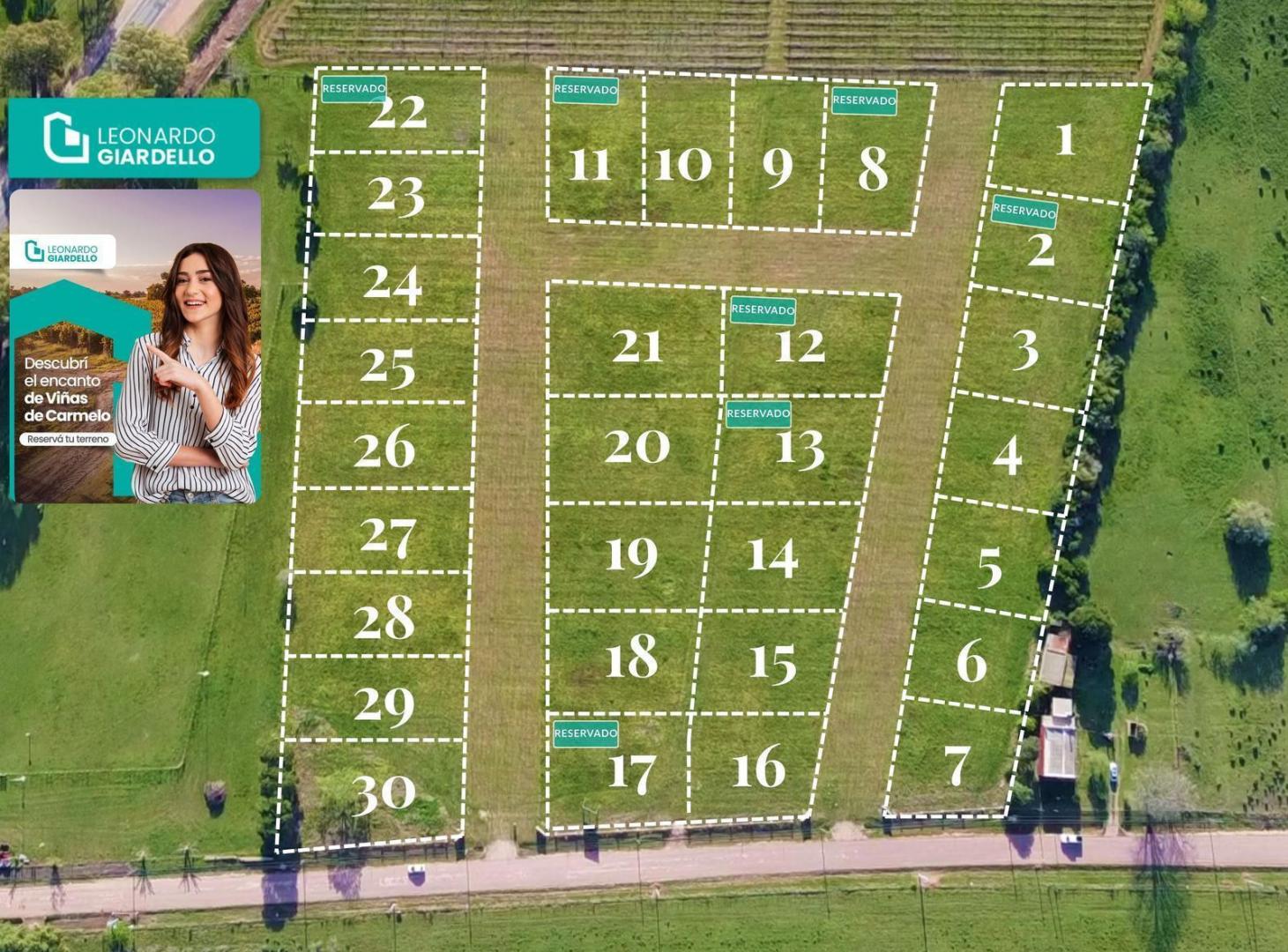 Foto de Venta - Terreno - Lote 11 - Carmelo - Barrio Viñas de Carmelo, imagen 2