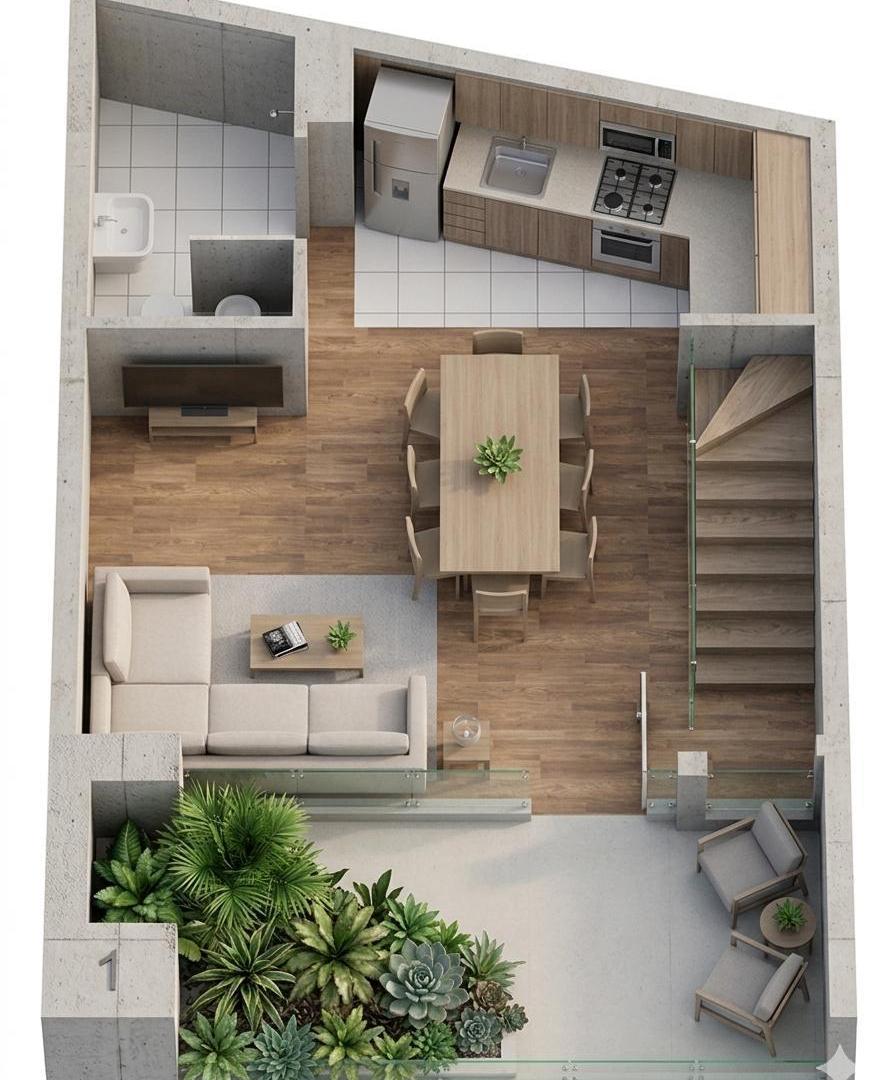 Foto de Venta Dúplex zona tres cruces, imagen 2