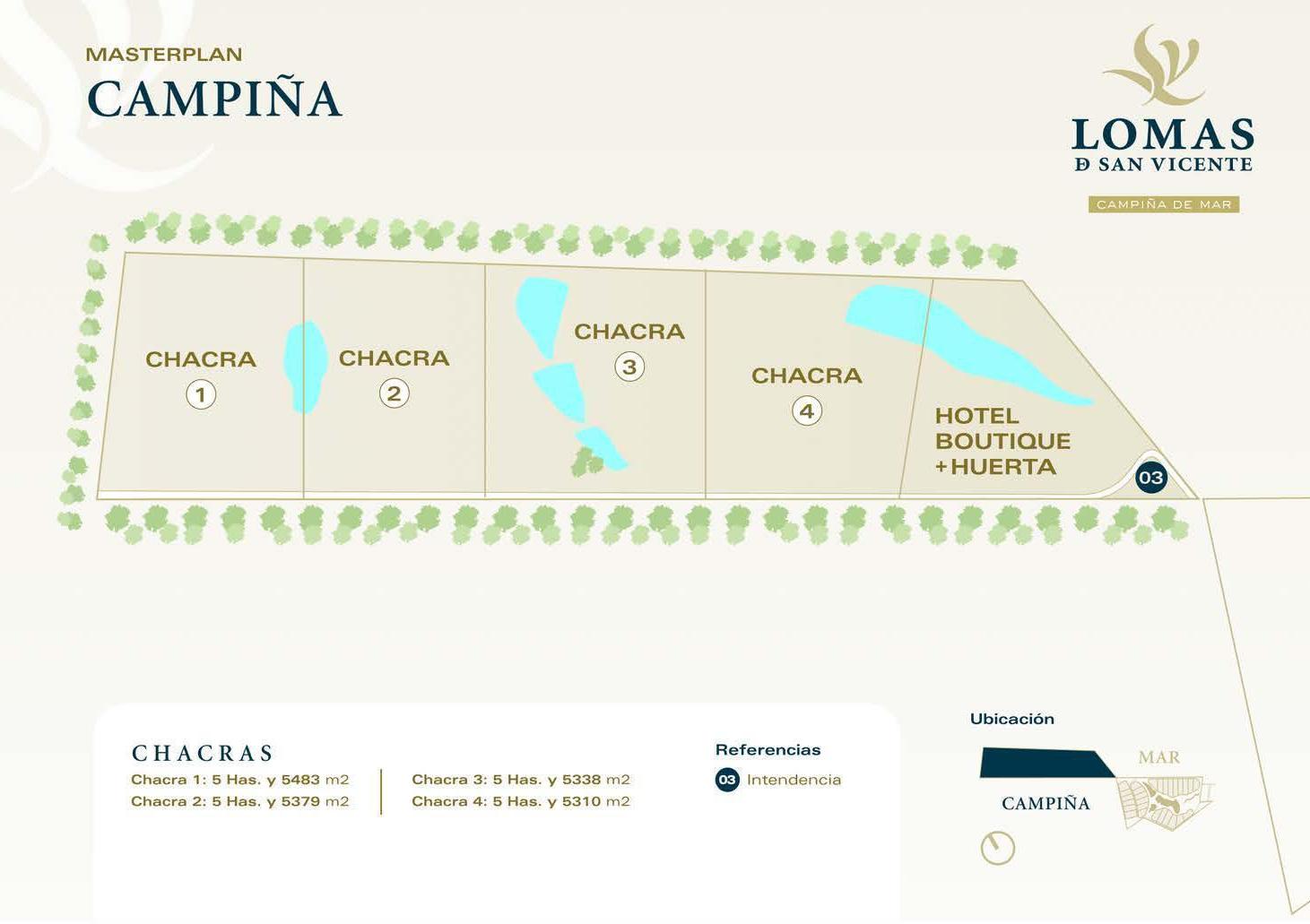 Foto de Venta de Chacra en el Barrio Privado Lomas de San Vicente, en Punta del, imagen 2