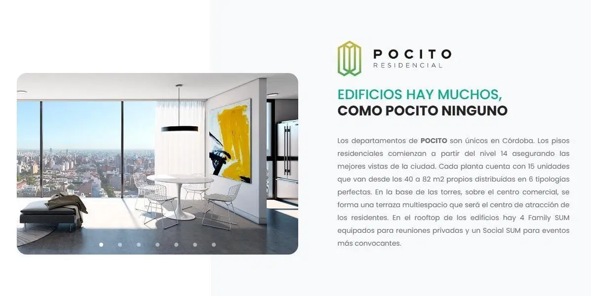 Oficinas PREMIUM en Pocito - Gran vista - Posibilidad de combinar 3