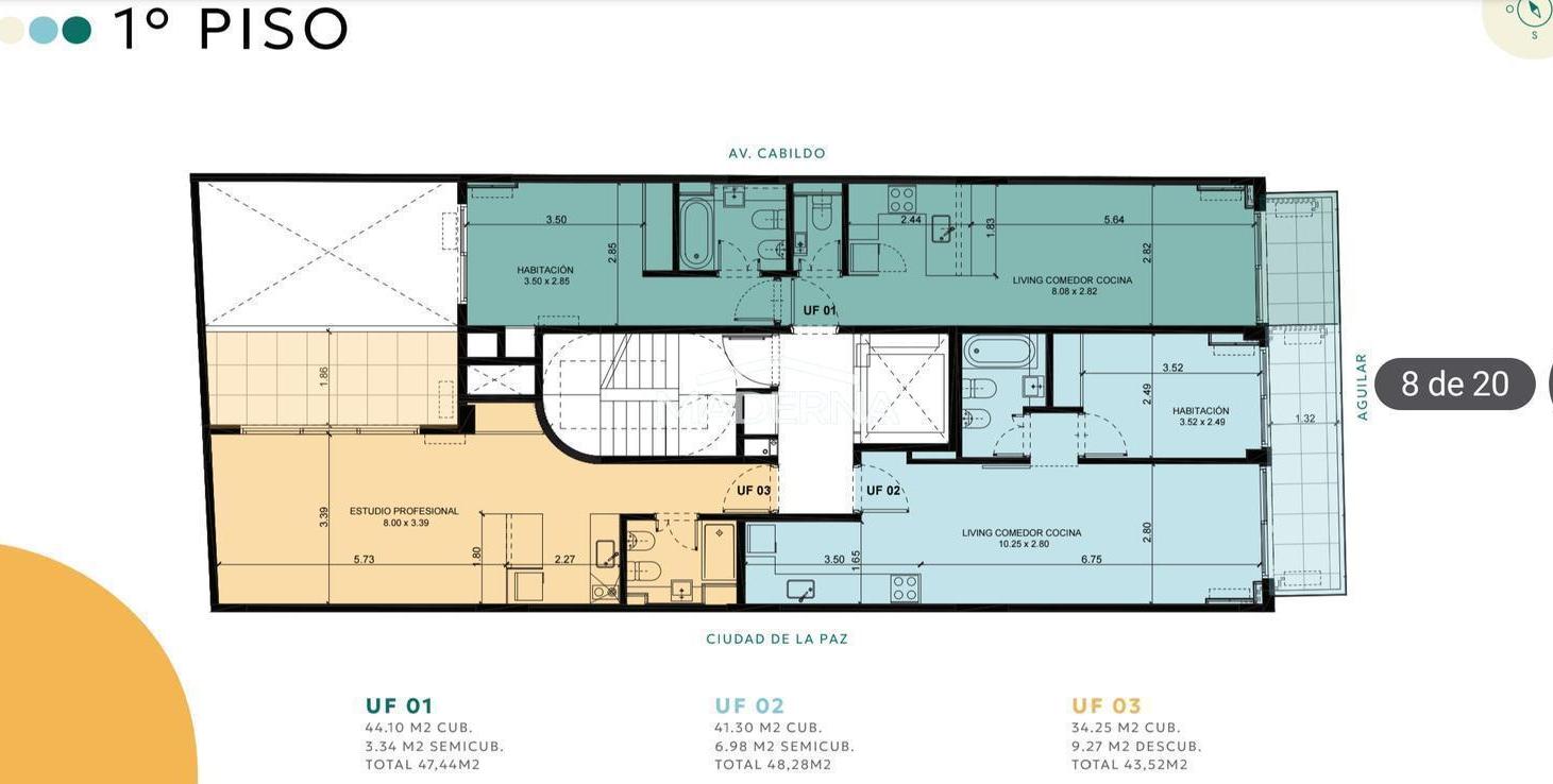 Foto de Departamento 2 ambientes en venta, imagen 1