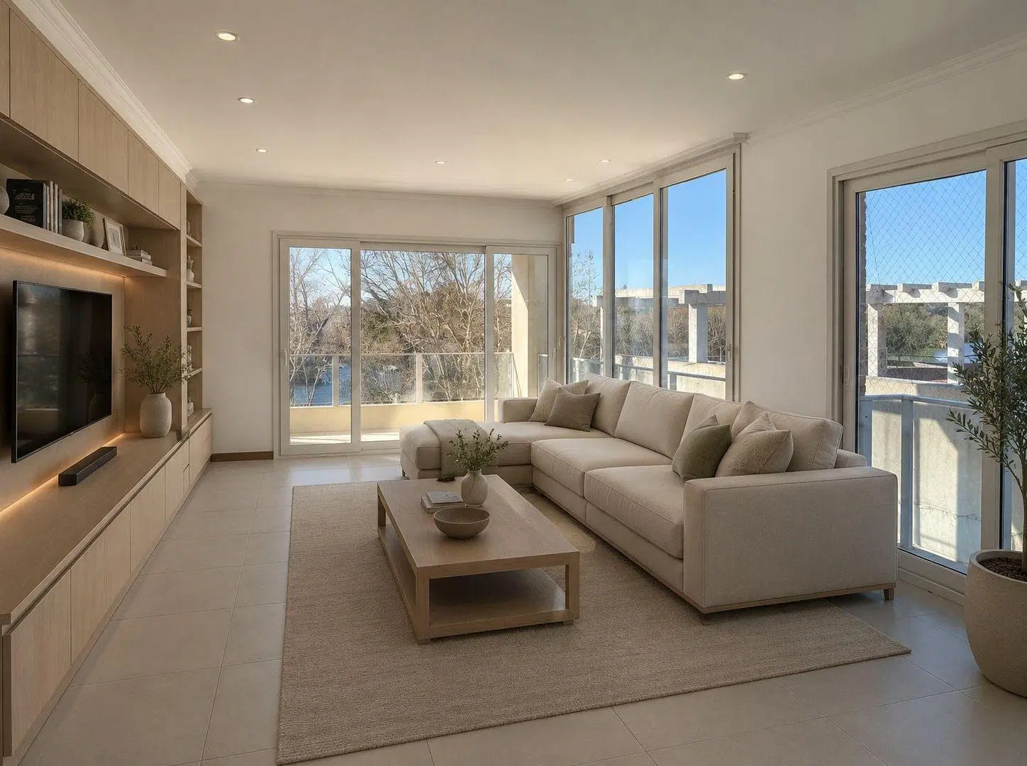 Departamento en venta vista al rio 3 ambientes con cochera y baulera -Paseo Victorica 88 Tigre 2