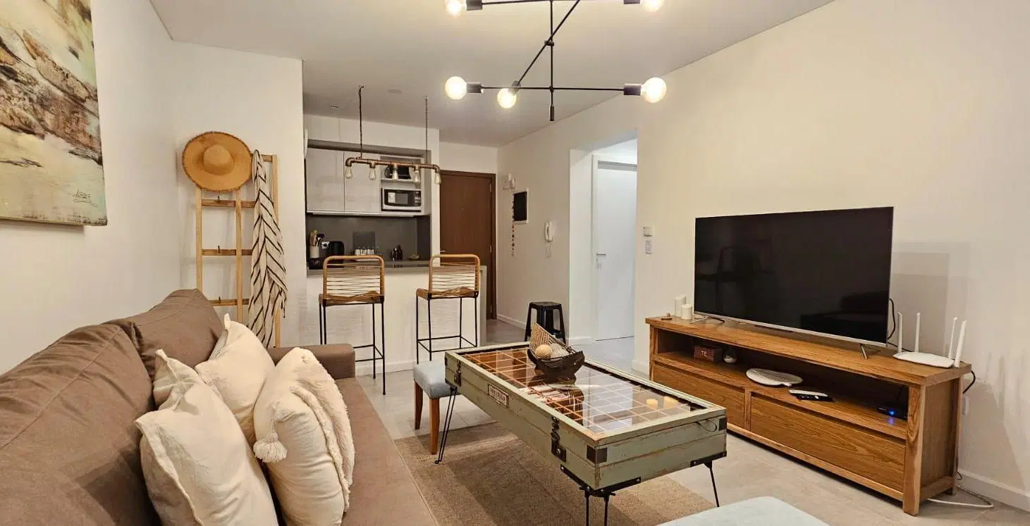 Departamento en alquiler Temporada Enero Febrero 2027 1Dormitorio PB con Jardin Costa Esmeralda 2