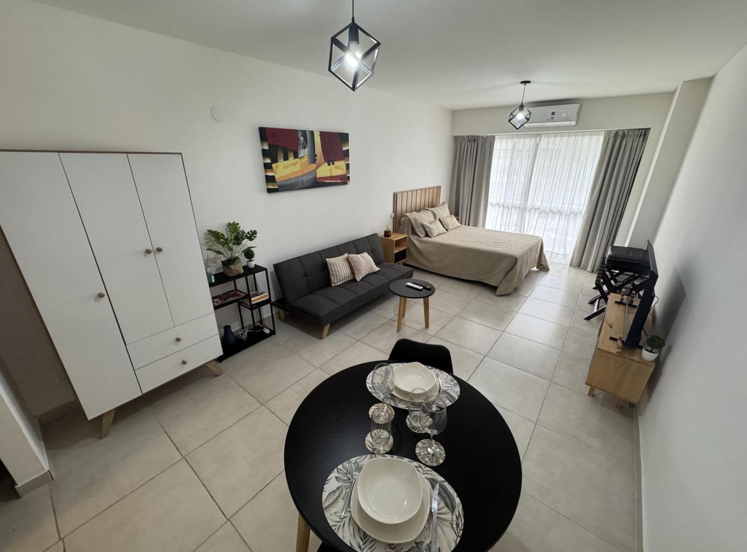 Foto de Departamento monoambiente amoblado en alquiler Recoleta, imagen 1