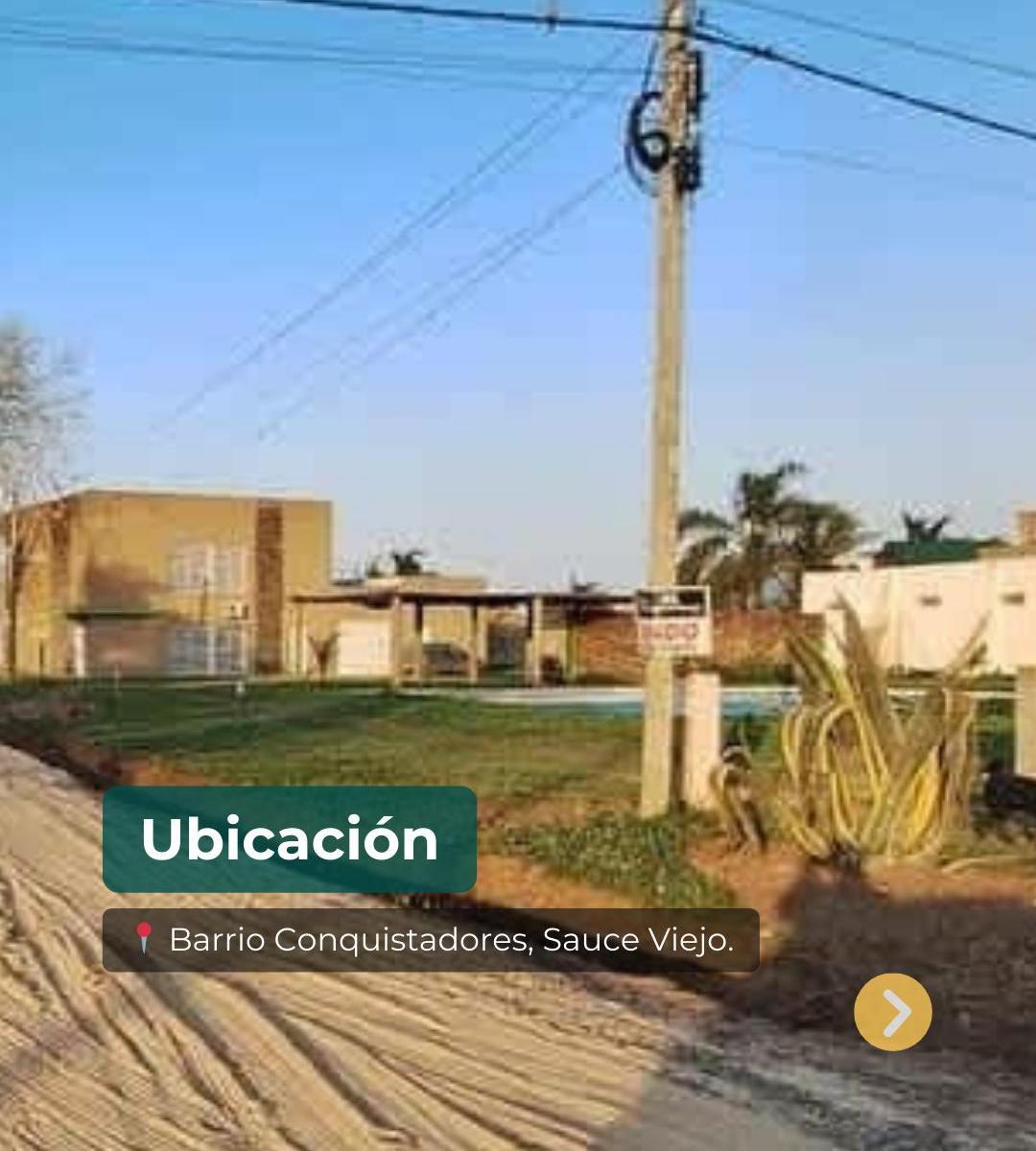 Terreno en Venta Sauce Viejo Barrio Conquistadores 3