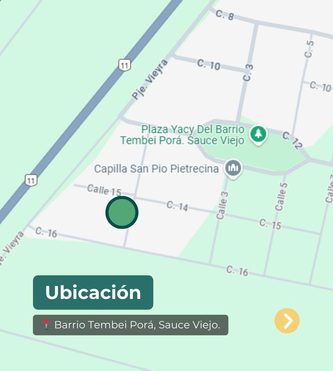 Terreno en Venta – Sauce Viejo, Barrio Tembé I Porá 3
