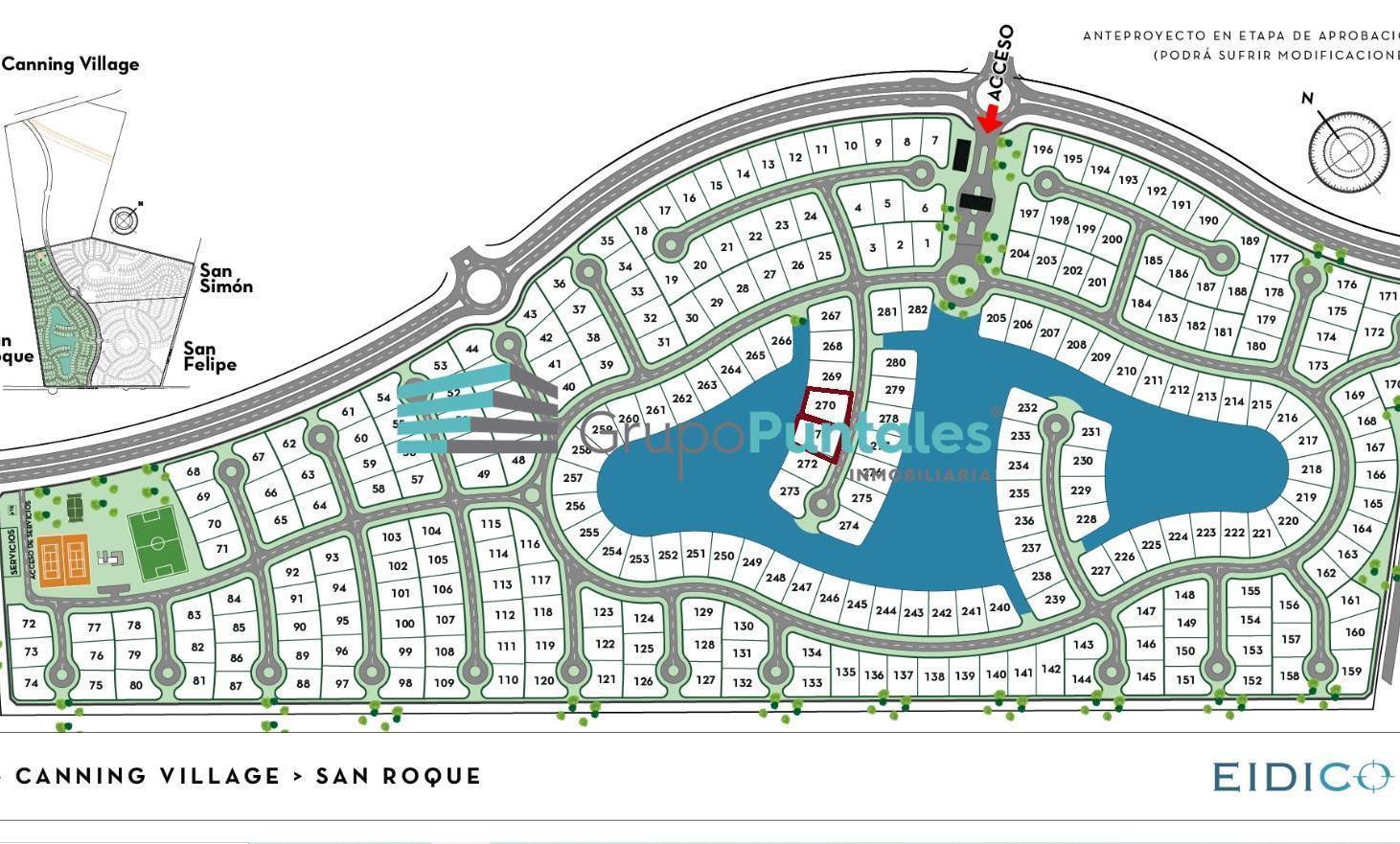Foto de Lote Terreno a la laguna en Barrio San Roque Canning Village, juntos o, imagen 5