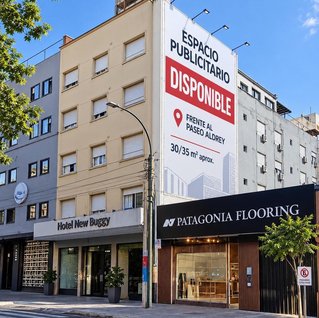 Foto de Alquiler publicitario medianera frente a Paseo Aldrey Mar del Plata, imagen 1