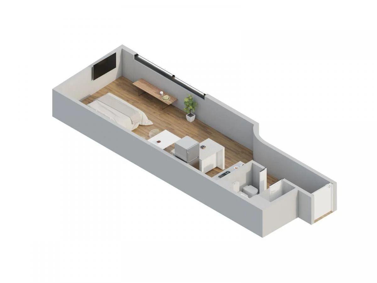 Foto de Departamento monoambiente. | aguilar 2483, imagen 2