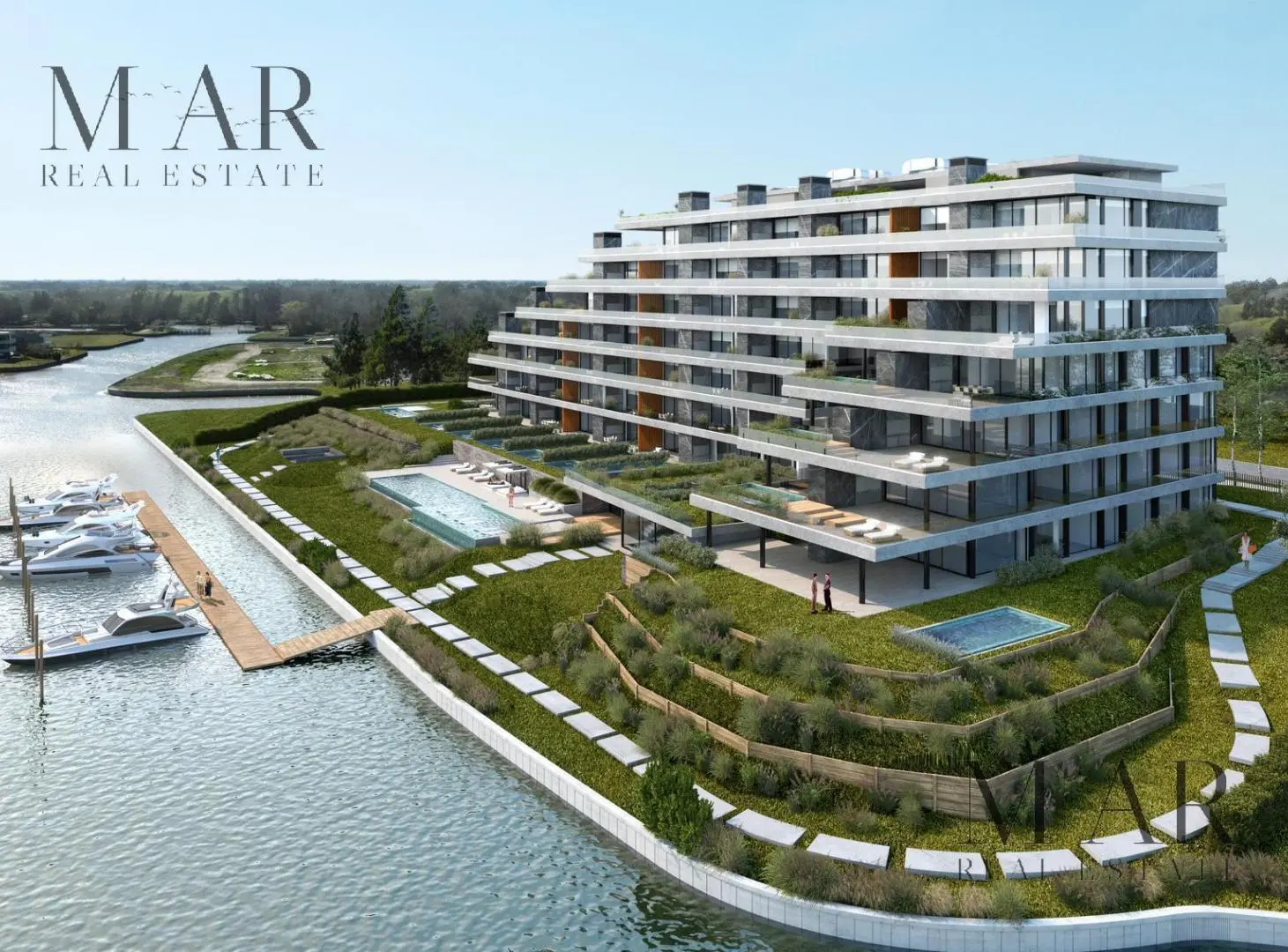 Departamento en Venta con salida al Río, 3 dom en suite con balcón, Acqua Marinas, Nordelta 5