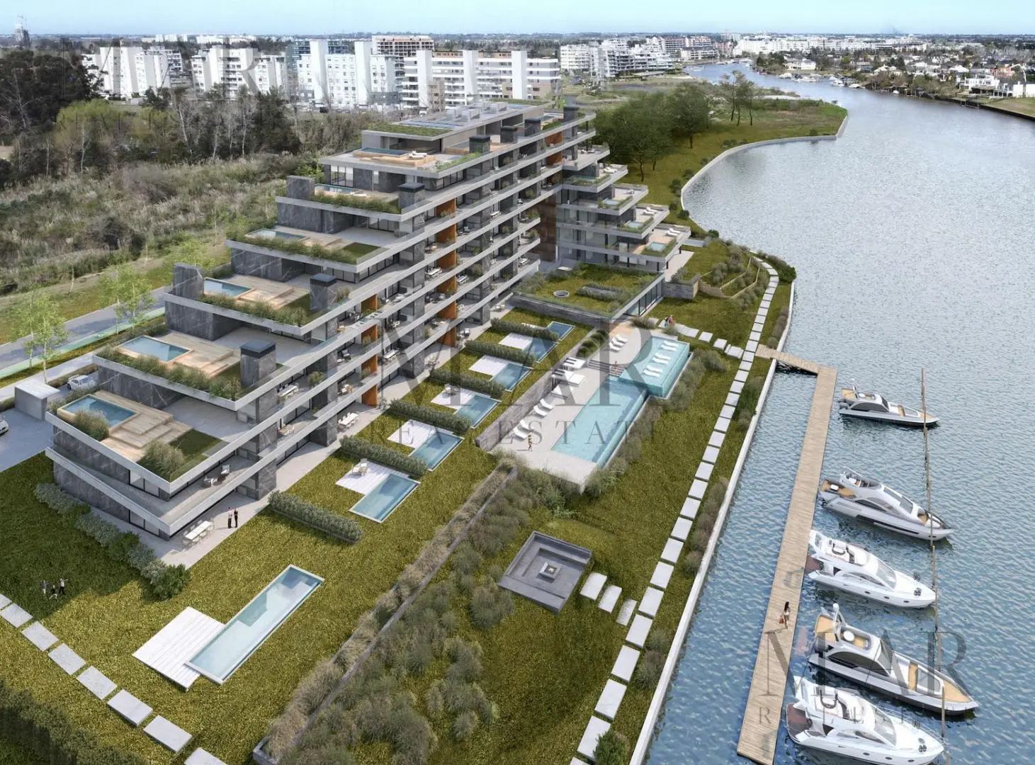 Departamento en Venta con salida al Río, 2 dom en suite con terraza, Acqua Marinas, Nordelta 3