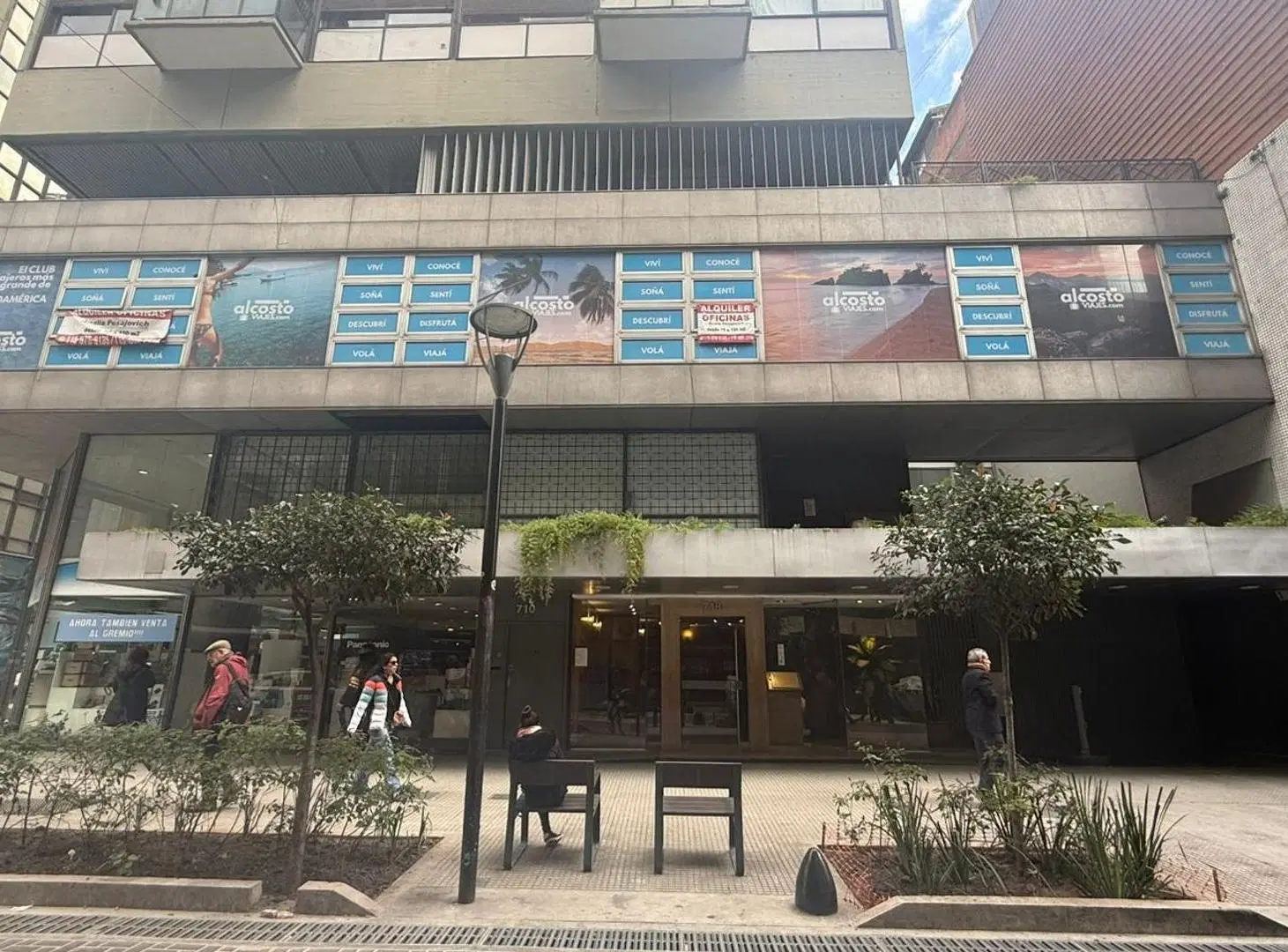 Alquiler 2 ambientes San Nicolas Contrafrente 3