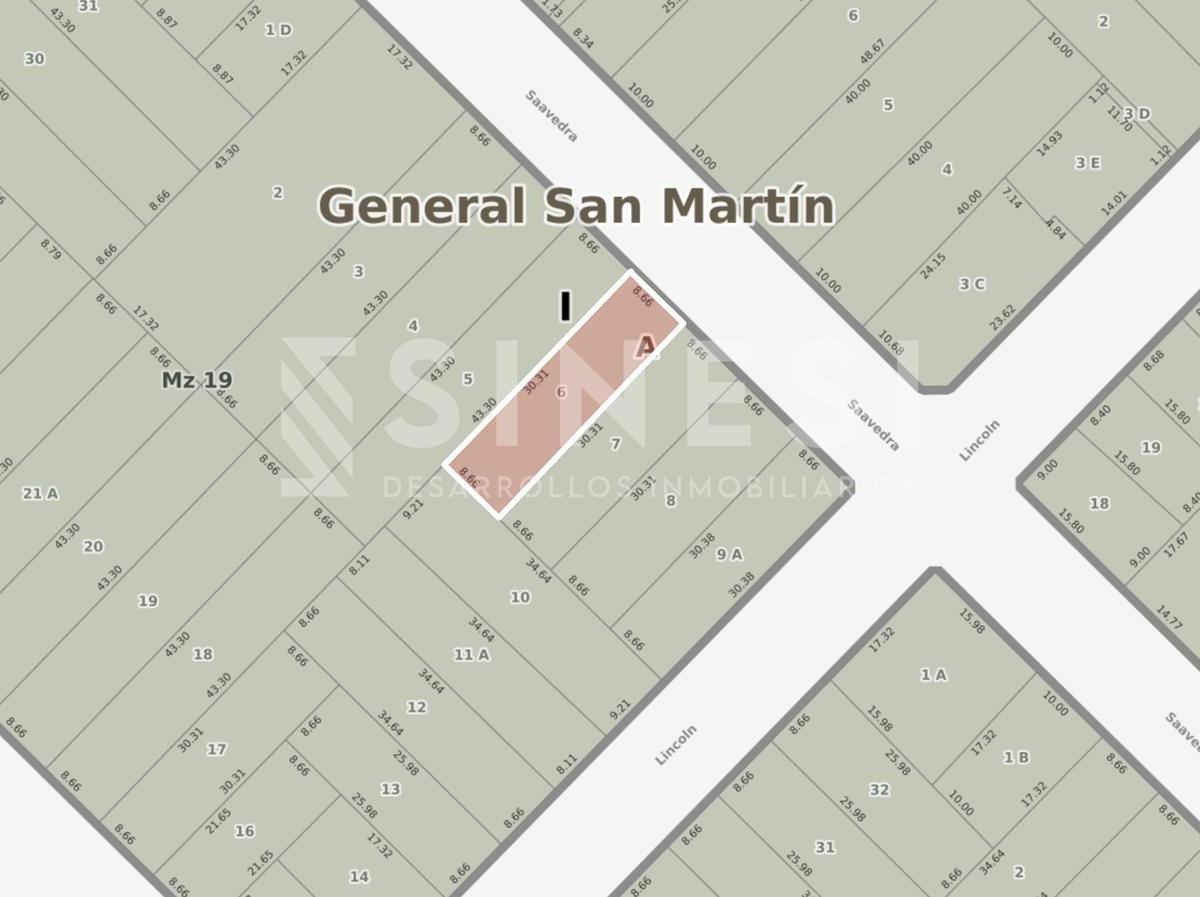 Terreno 262 m² - San Martin Centro - Saavedra 1824 4
