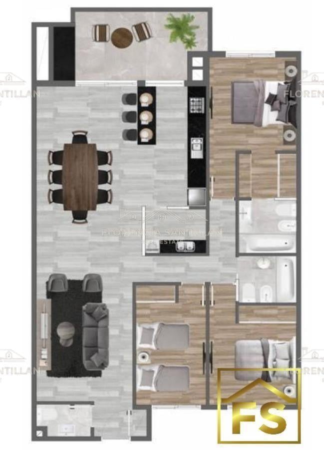 Foto de Departamento 3 ambientes con cochera en Venta en Lanús Oeste, Lanús, imagen 4