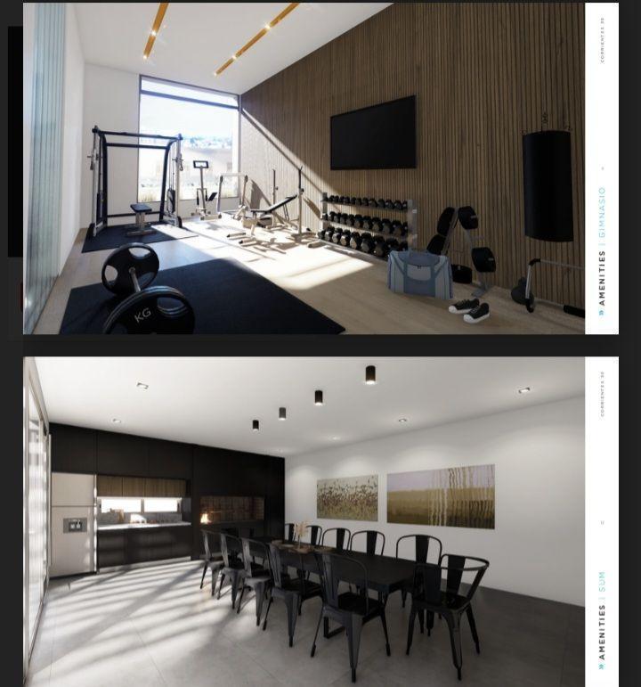Departamento en Venta de 2 Dorm. C/ Cochera en Corrientes 30 1