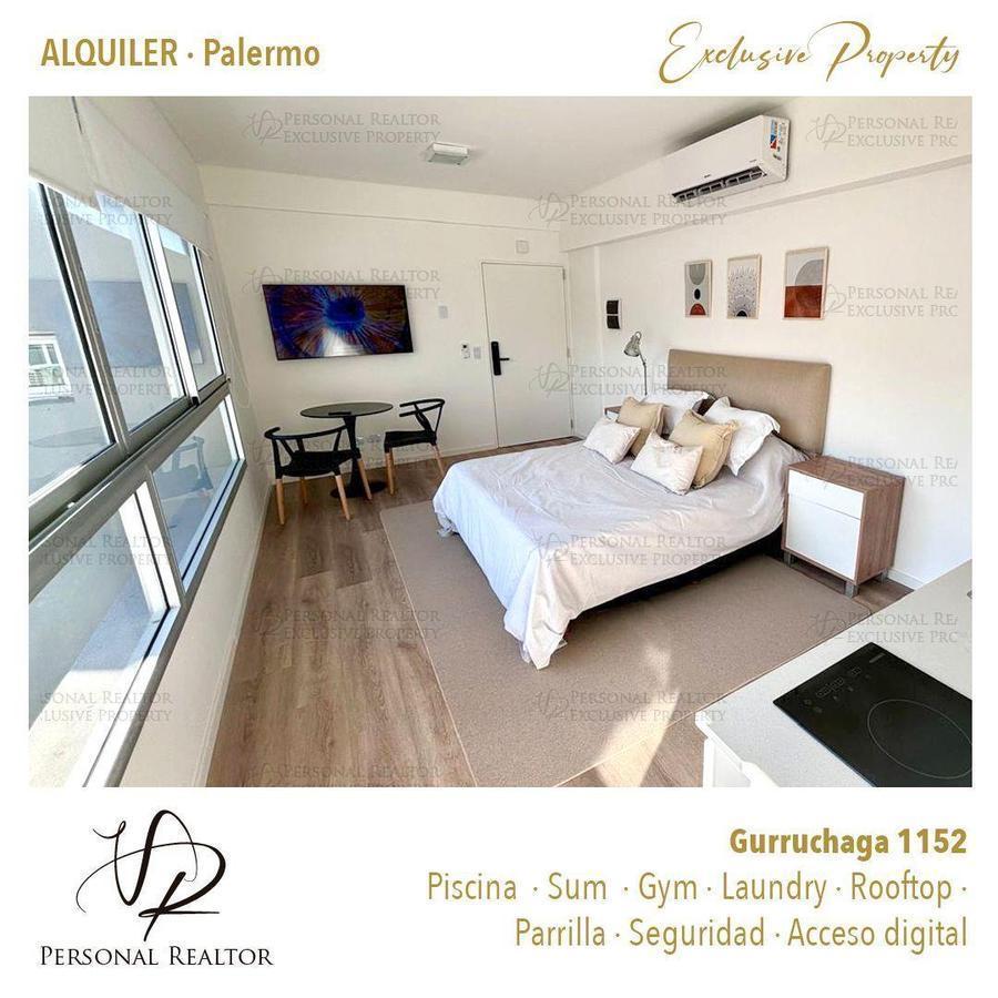 Monoambiente amueblado y equipado  en venta y alquiler en Palermo