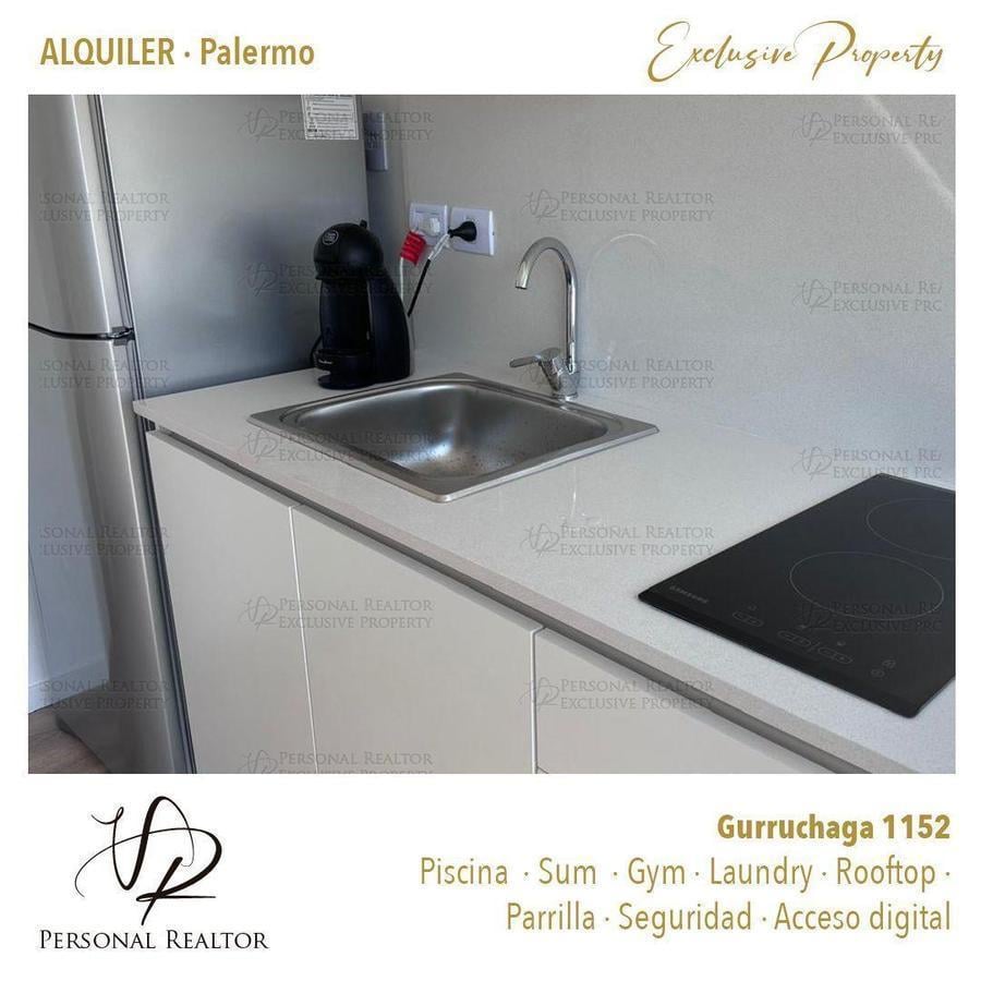 Foto de Monoambiente amueblado y equipado en venta y alquiler en Palermo, imagen 3