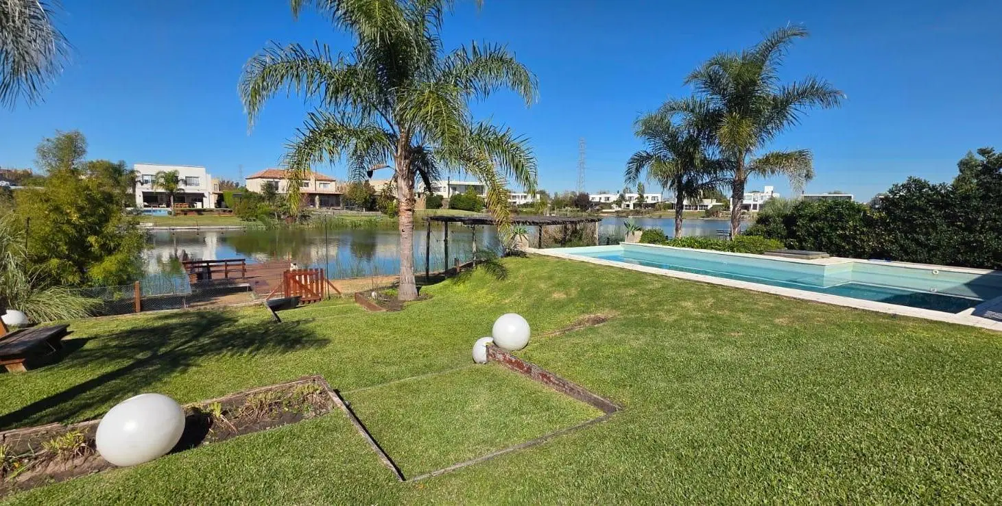 Alquiler Anual Casa 5 Amb a La Laguna Barrio San Benito Villanueva Tigre 3