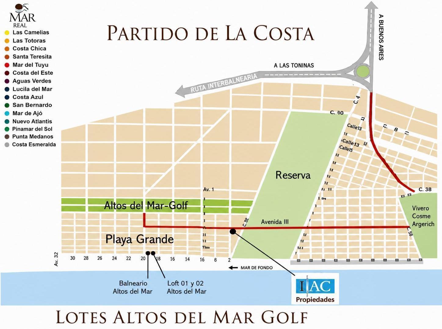 Foto de Venta Lote 768 M2 en San Clemente del Tuyu Costa Atlantica, imagen 3