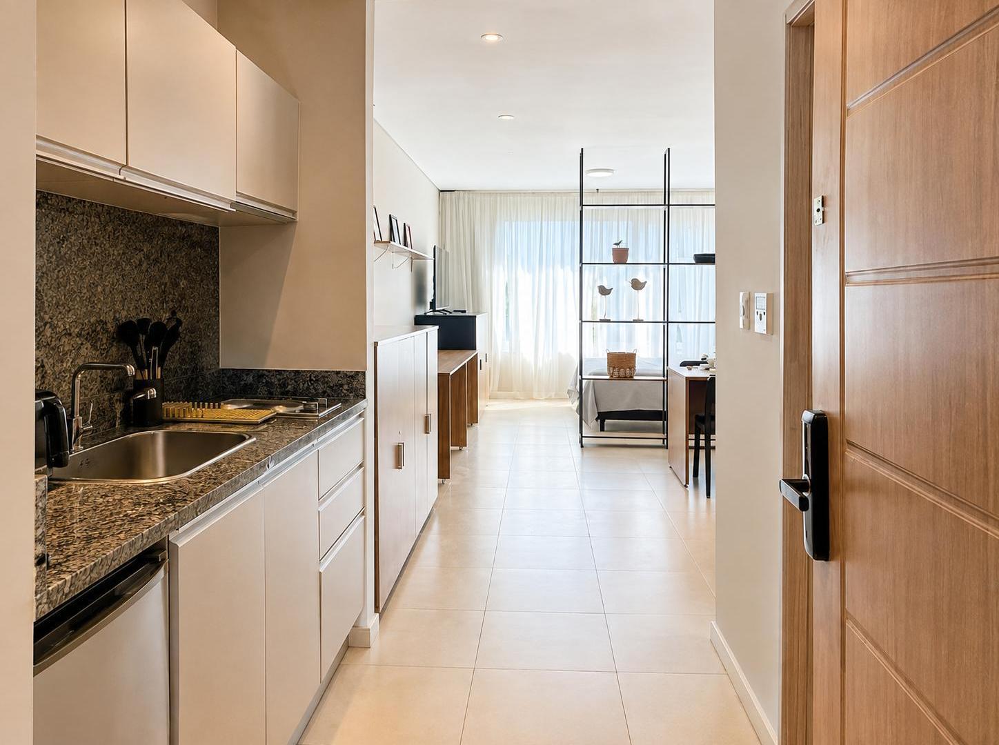 Foto de Venta CON O SIN MUEBLES Departamento Monoambiente Edificio Loft Bahía, imagen 2