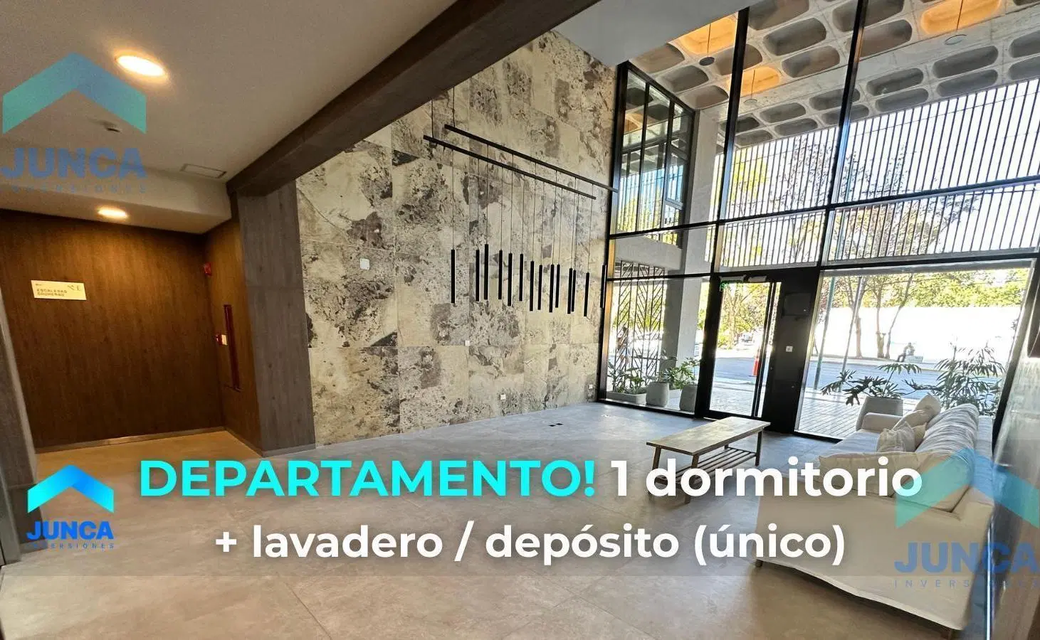 Departamento de 1 dormitorio con lavadero externo en Edificio La Estación 153 3