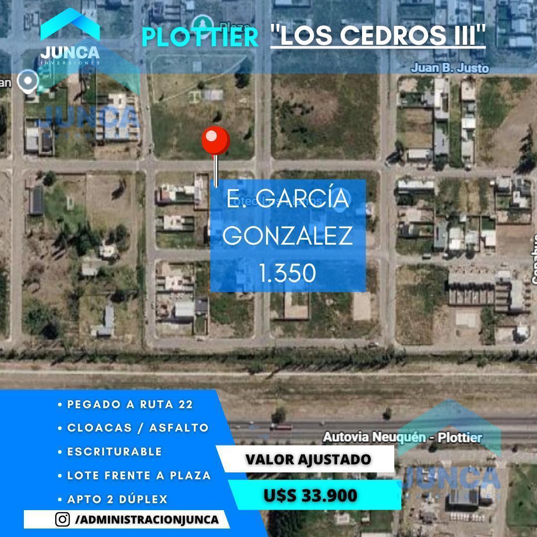 VENTA LOTE Plottier – “Los Cedros 3”