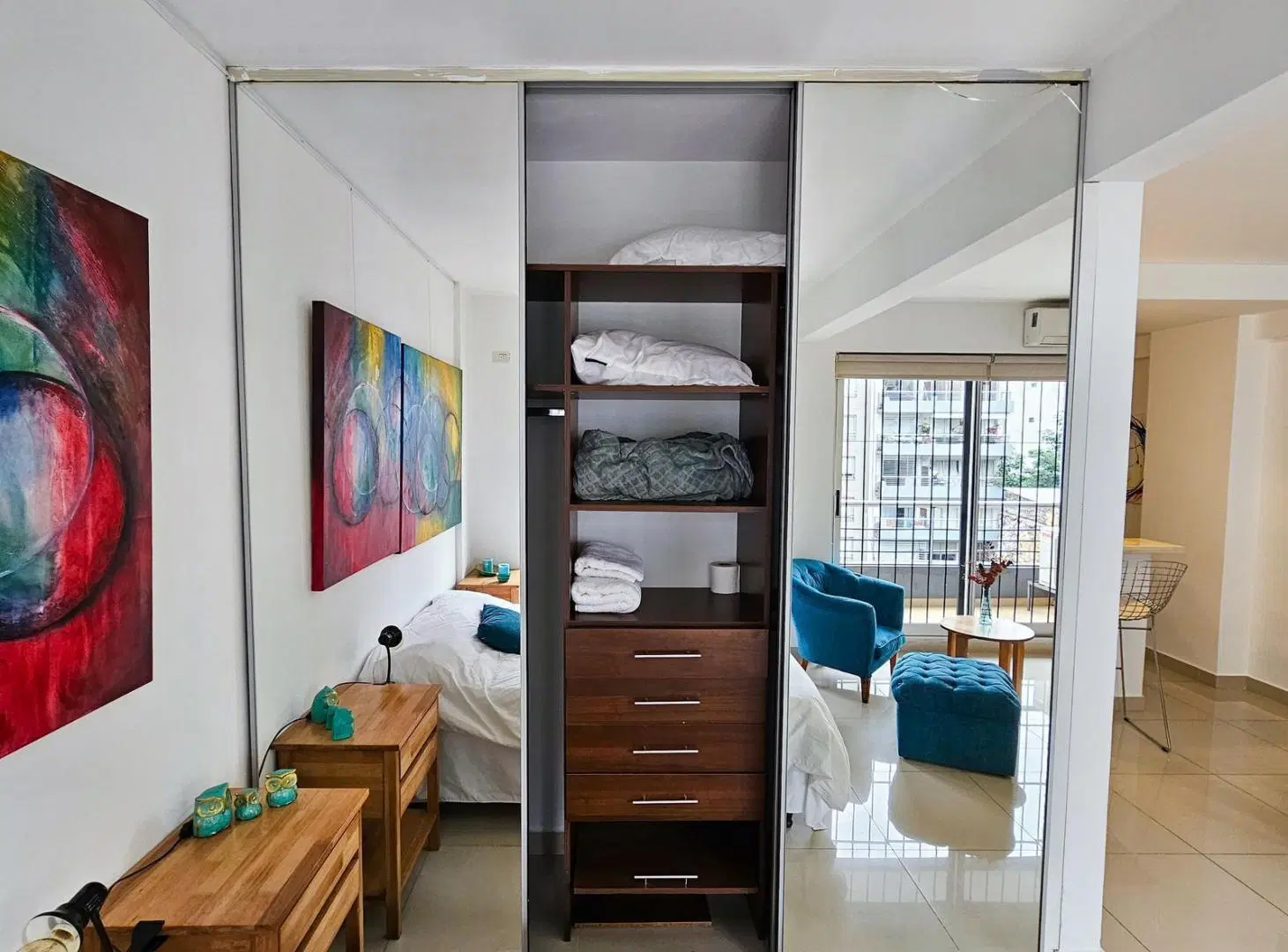 Cómodo 2 ambientes integrados en Cañitas Palermo Opción con o sin muebles 5