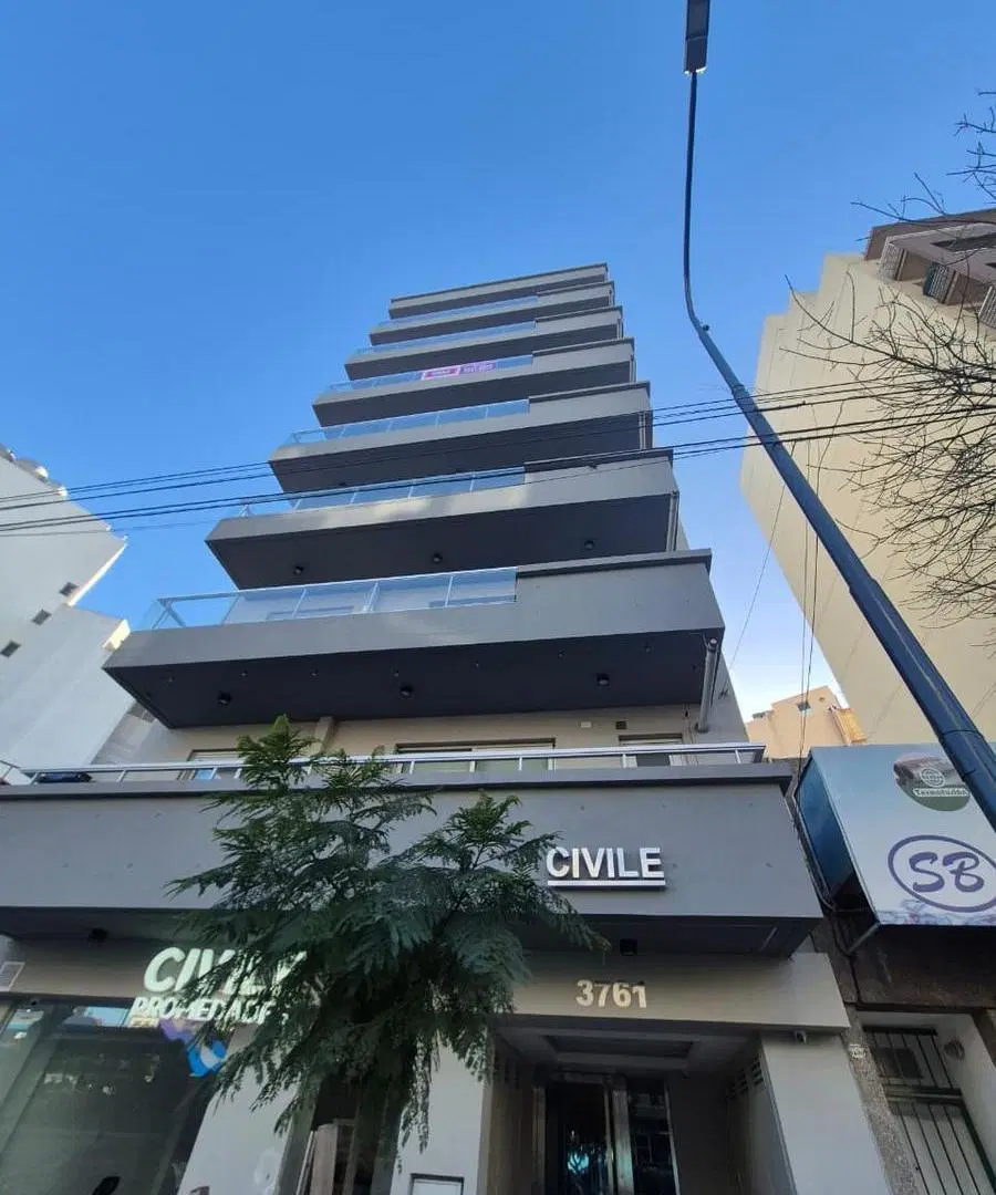 Departamento 2 Ambientes A Estrenar Con Amplio Balcón Terraza Y Vista Abierta 3