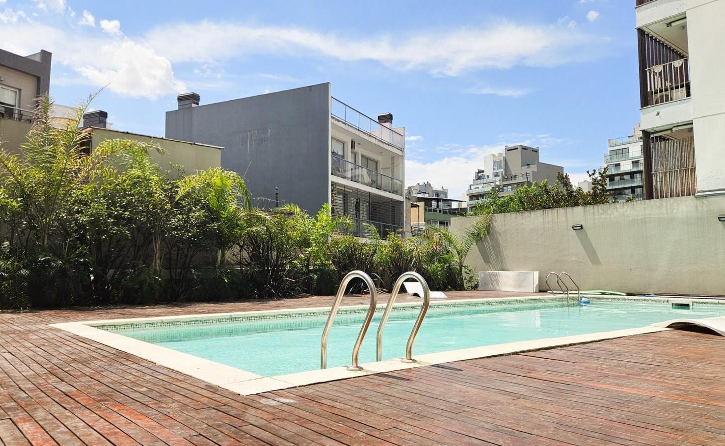 Foto de Excelente monoambiente equipado c/ balcon, laundry, gimnasio y piscina, imagen 1