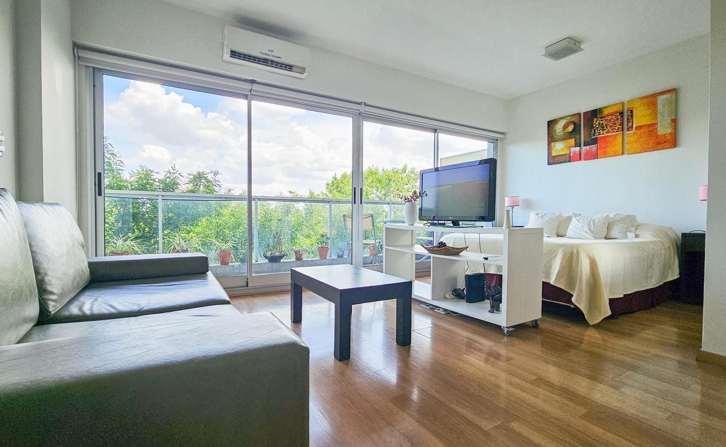 Foto de Excelente monoambiente equipado c/ balcon, laundry, gimnasio y piscina, imagen 2