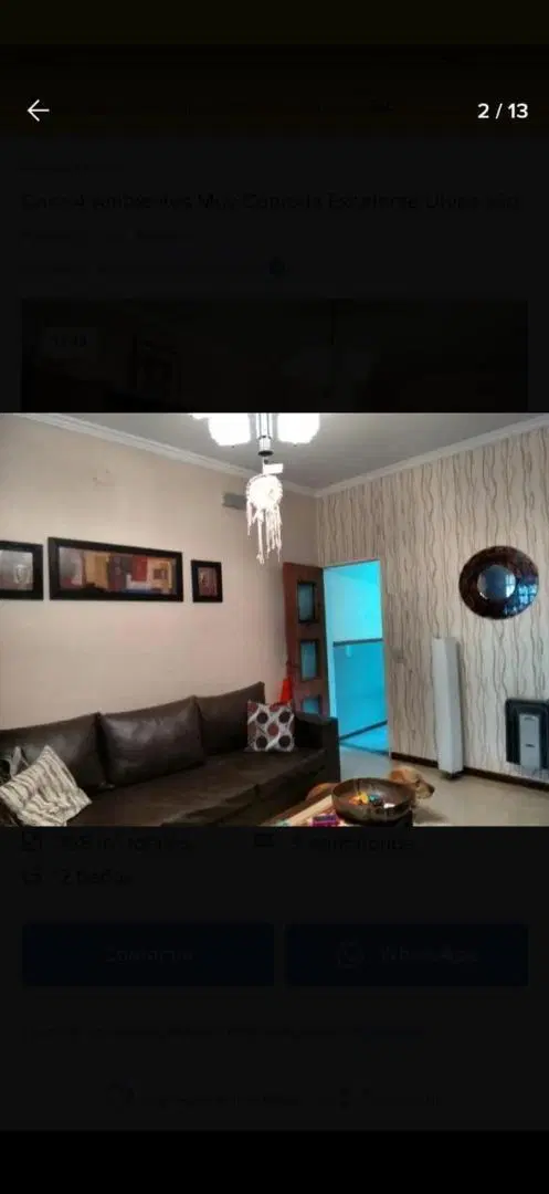 Casa de 3 dormitorios en Jorge cura y Oroño 1
