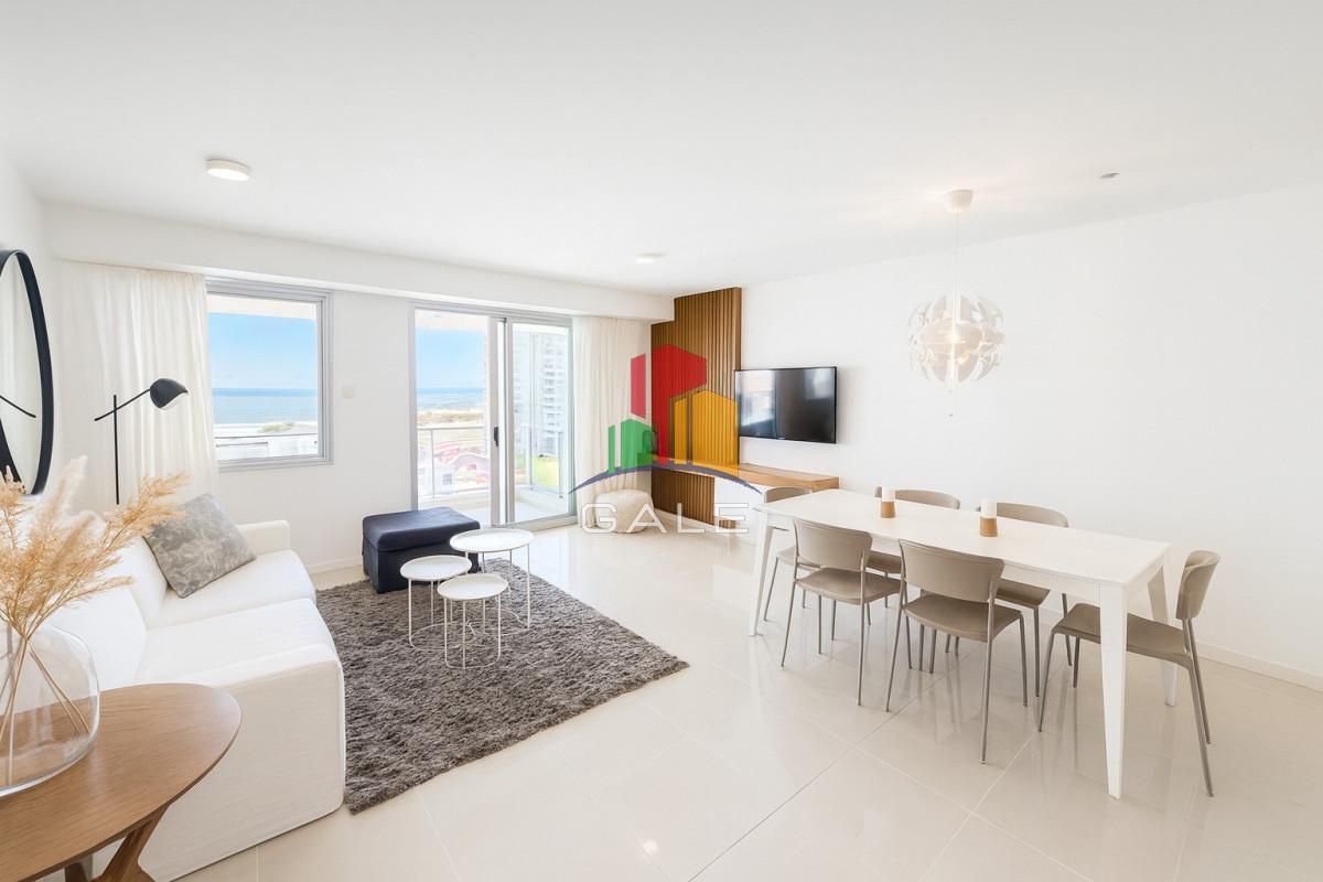 Apartamento 2 dormitorios 2 baños  con vista al mar