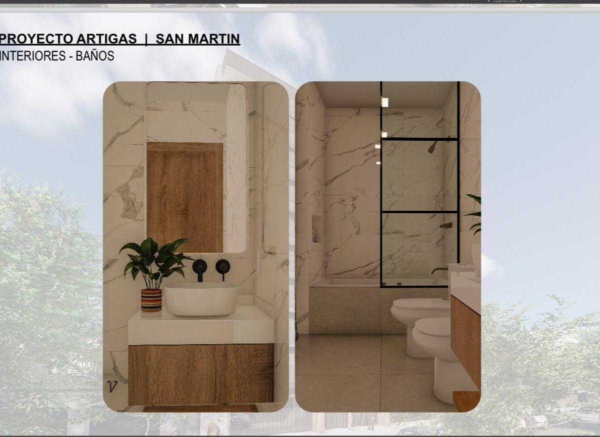 Proyecto Artigas Depto 2 Ambientes 2