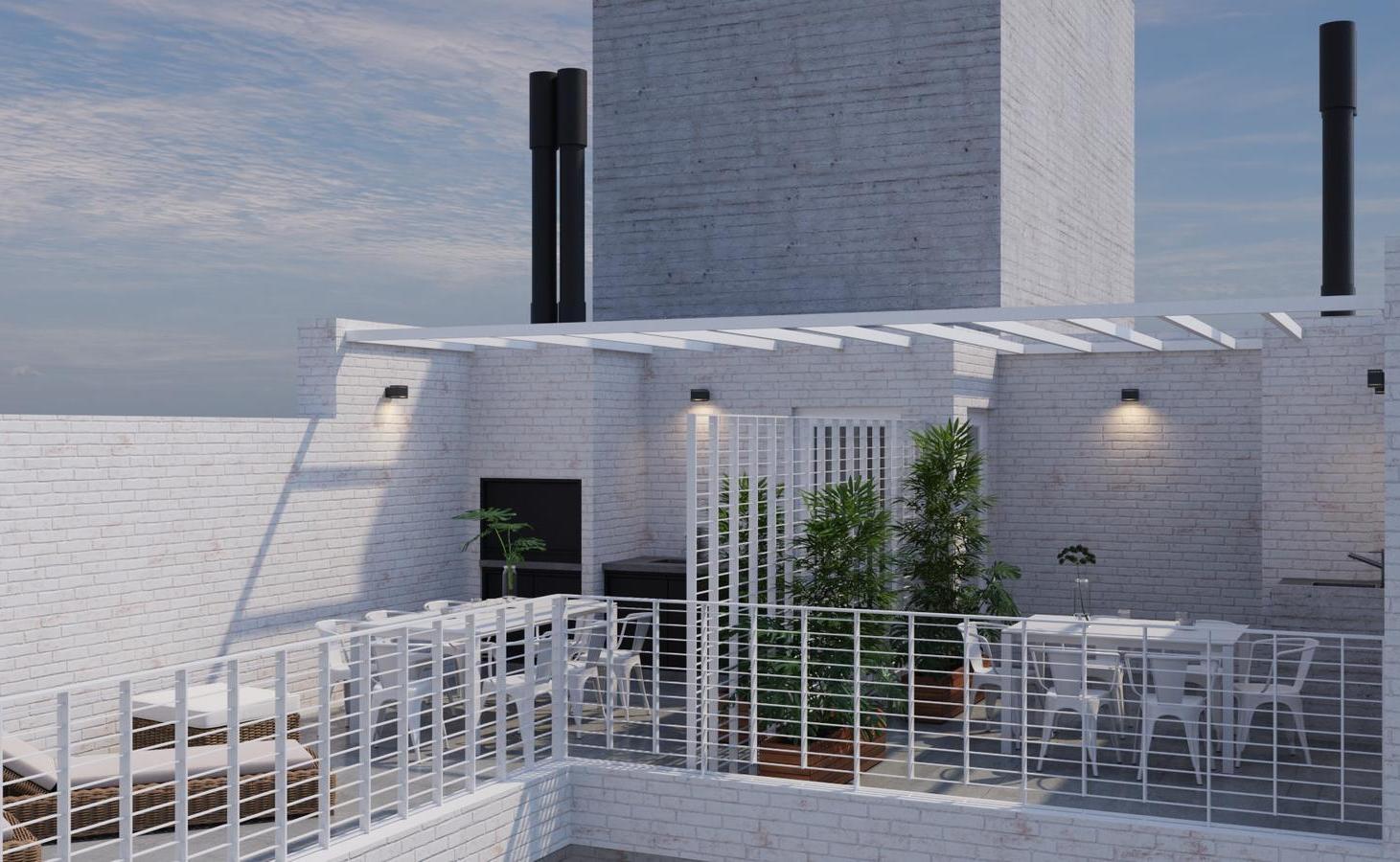 VENTA - DEPARTAMENTO 1 DORMITORIO CON BALCON AL FRENTE-CONTRAF (PATIO/TERRAZA EXCLUSIVA)-LOURDES