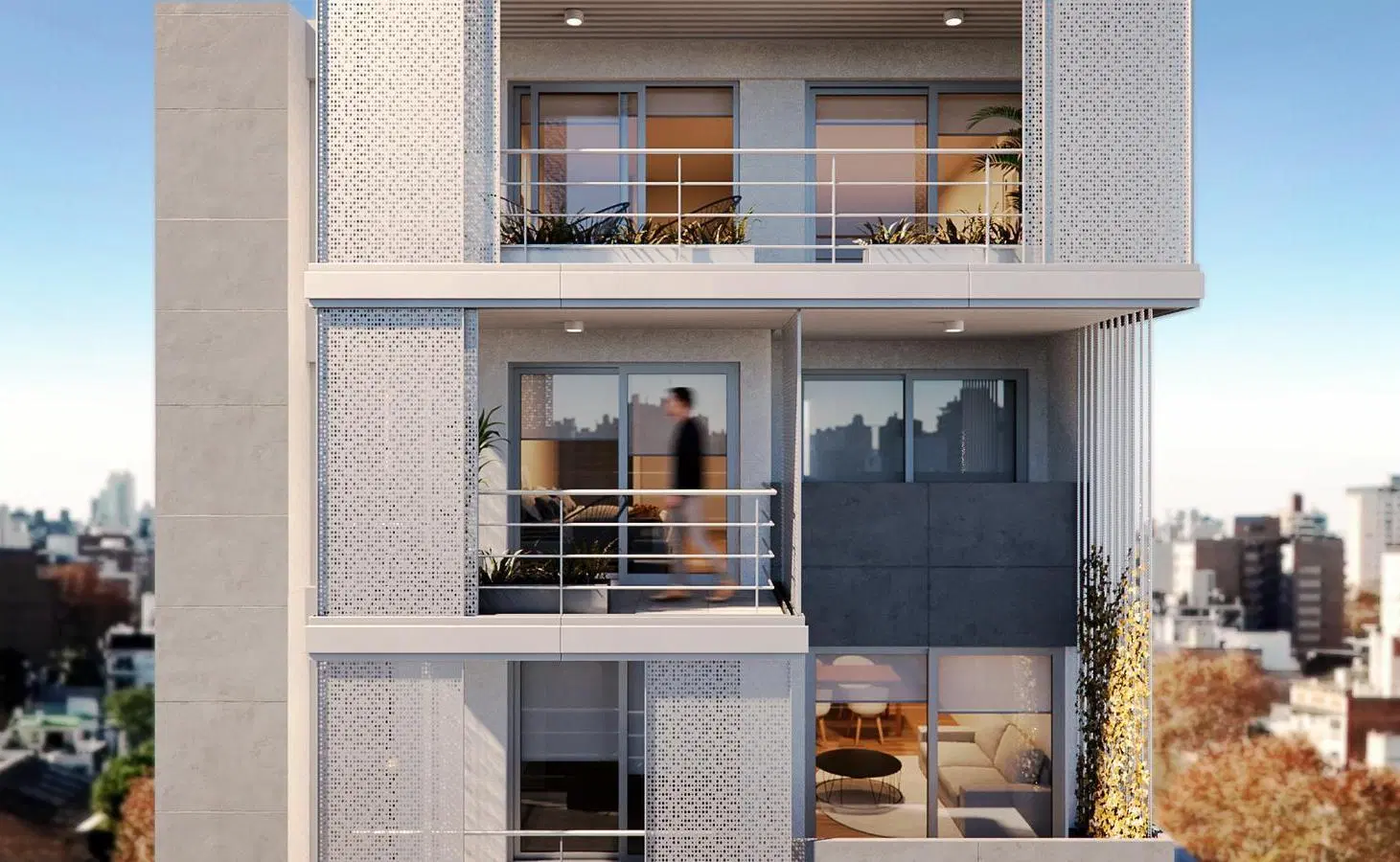 VENTA - DEPARTAMENTO DOS DORMITORIOS CON BALCON Y COCHERA - PICHINCHA 4