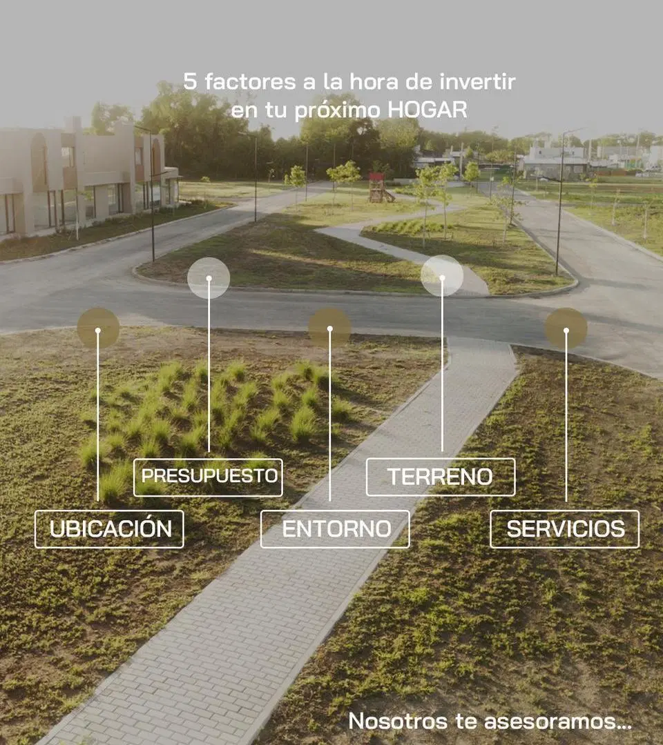EN VENTA - LOTE EN BARRIO ABIERTO VISTALBA - RICARDONE 3