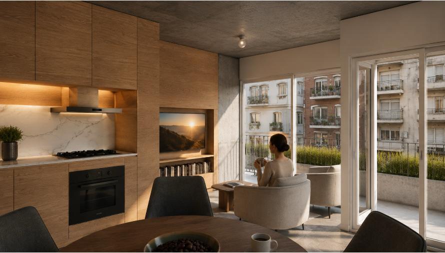 Foto de EN VENTA - PISO EXCLUSIVO 1 DORMITORIO CON BALCON AL FRENTE - CENTRO, imagen 3