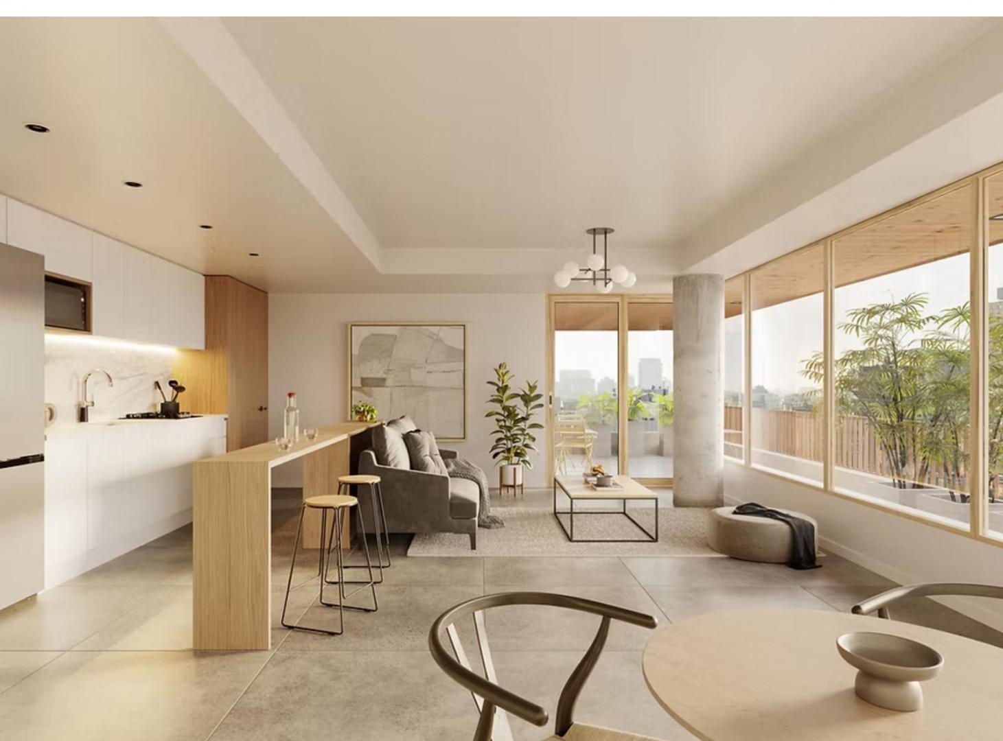 Foto de VENTA DEPARTAMENTO DE 3 DORMITORIO CON BALCON, TERRAZA EXCLUSIVA Y, imagen 3