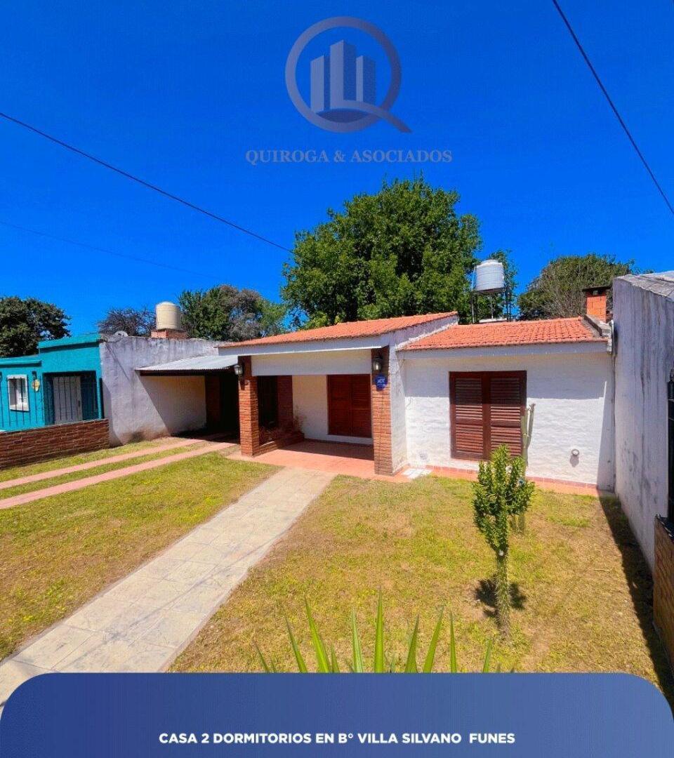 CASA EN VENTA 2 DORMITORIOS B° SILVANO FUNES
