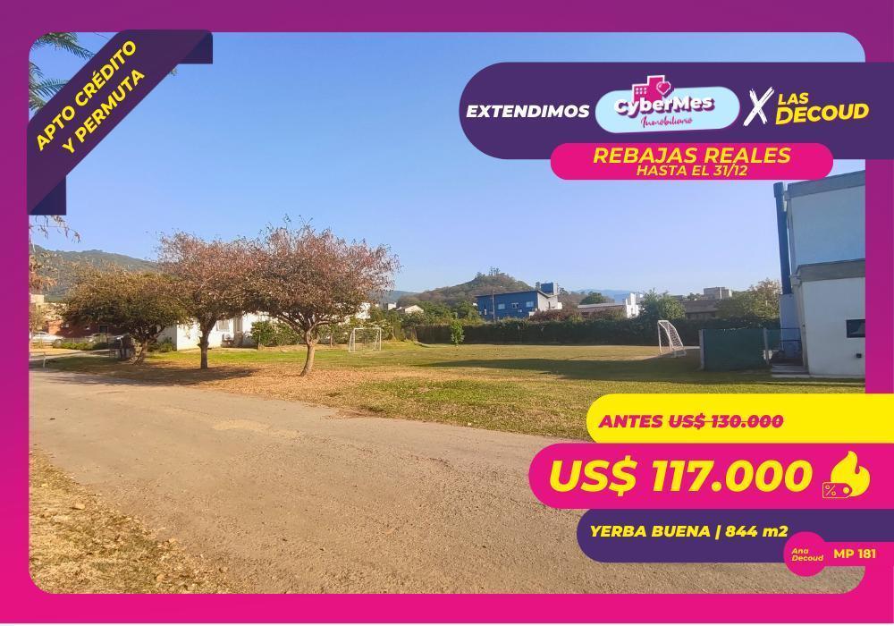 LAS DECOUD VENDEN LOTE EN Bº PRIVADO LA LADERA DEL CERRO