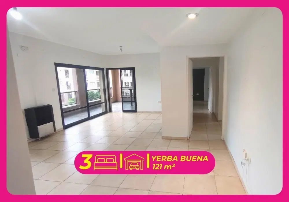 LAS DECOUD ALQUILAN DEPARTAMENTO 3D | COMPLEJO BUENA VISTA | YERBA BUENA 1